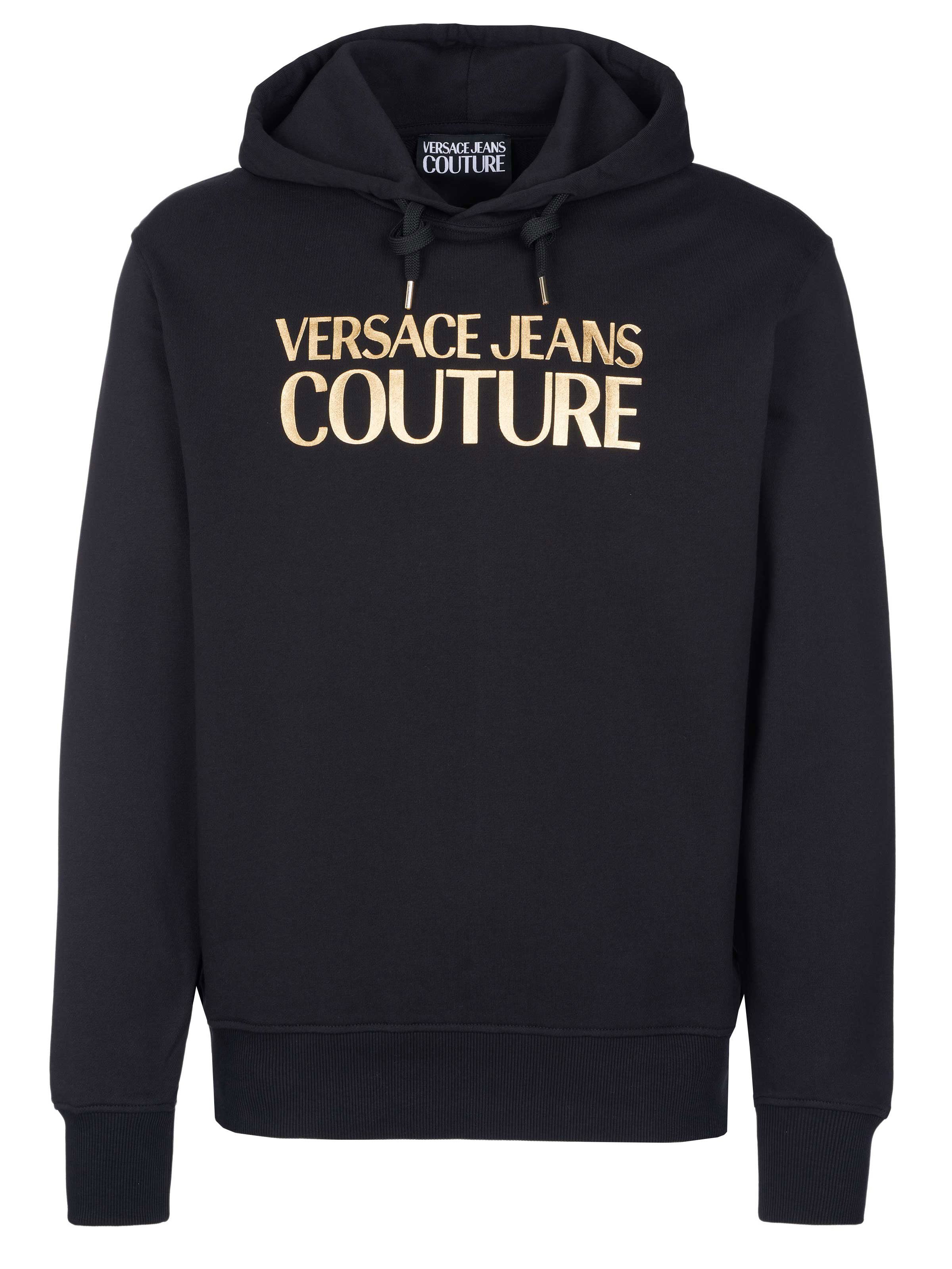 Versace Hoodie Versace Jeans Couture Hoodie Schwarz