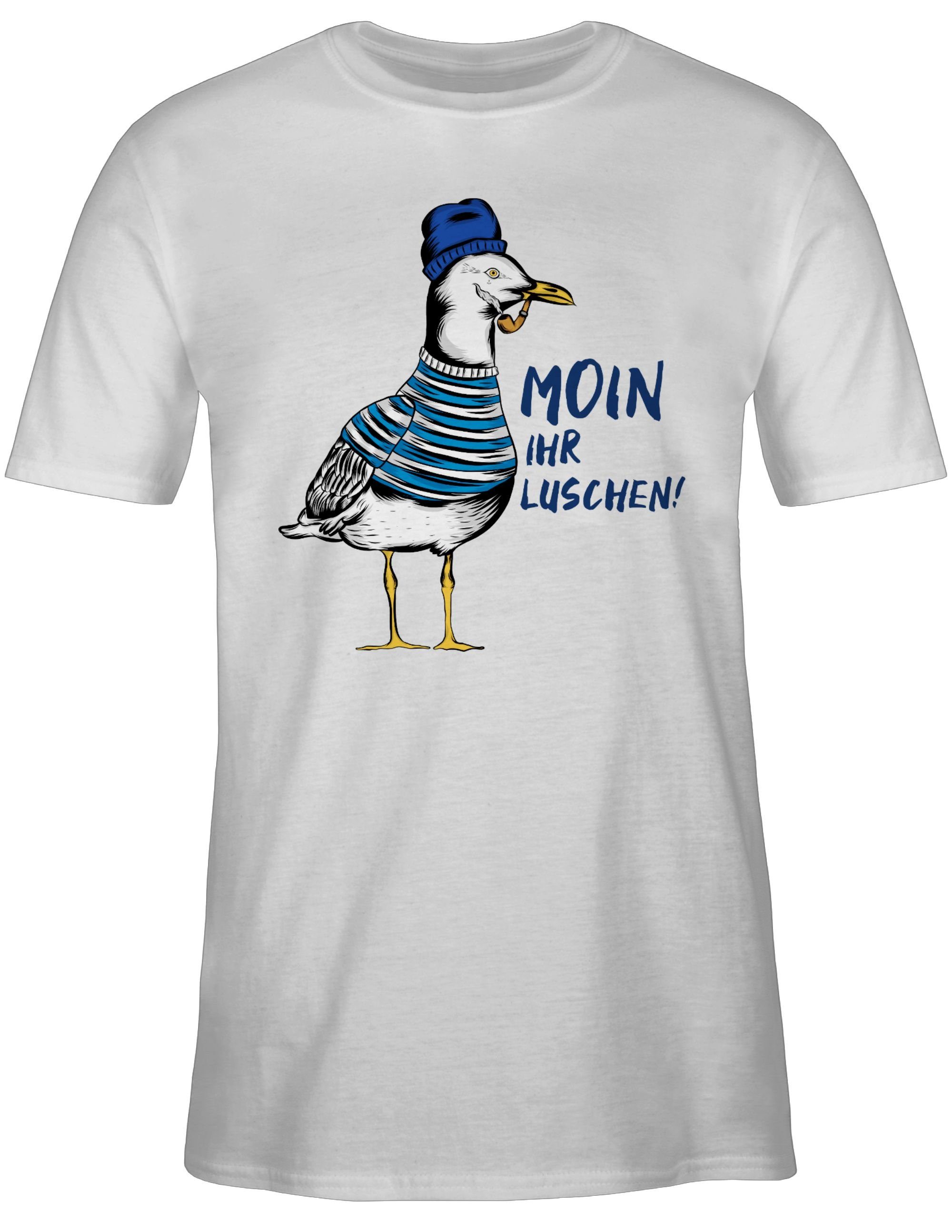 Shirtracer T-Shirt Moin ihr Luschen - günstig online kaufen