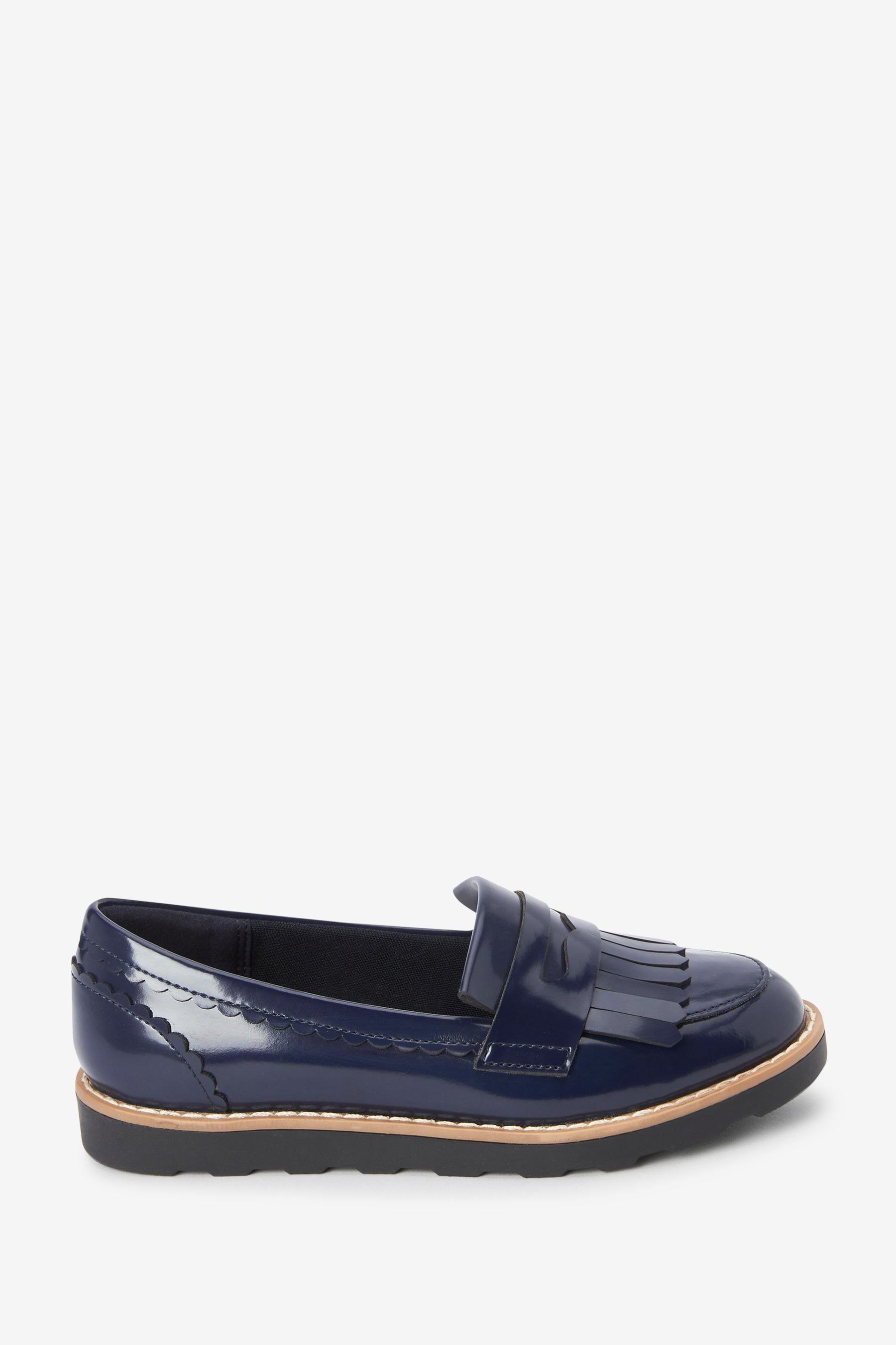 Next Loafer (1-tlg) mit Loafer Navy Quaste Blue für Schule die