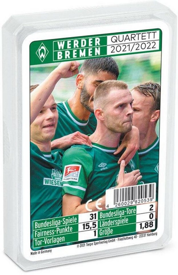 ASS Altenburger Spiel, Familienspiel 22182468 - Werder Bremen Quartett