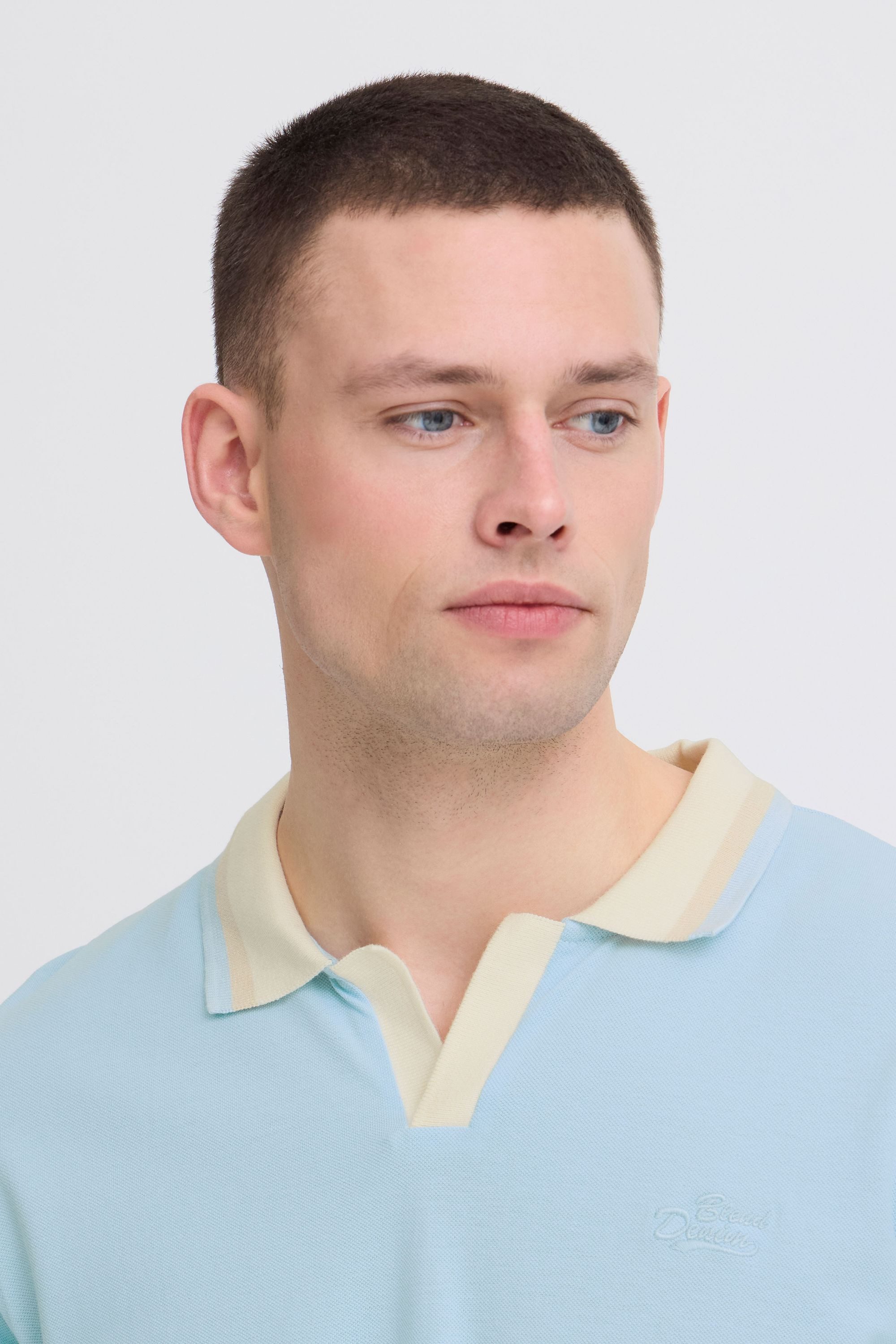 Blend Poloshirt BHEvo Kurzärmliges Poloshirt mit kontrastfarbener Kante – Bild 5 von 5