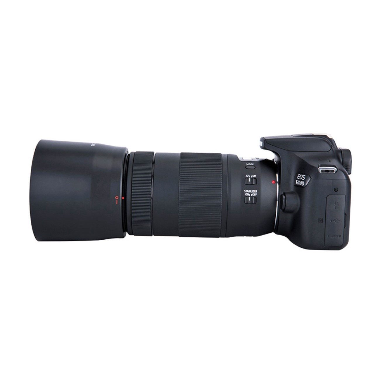 JJC Gegenlichtblende wie Canon ET-74B Schutz für Ihre Kameraobjektive Gegenlichtblende