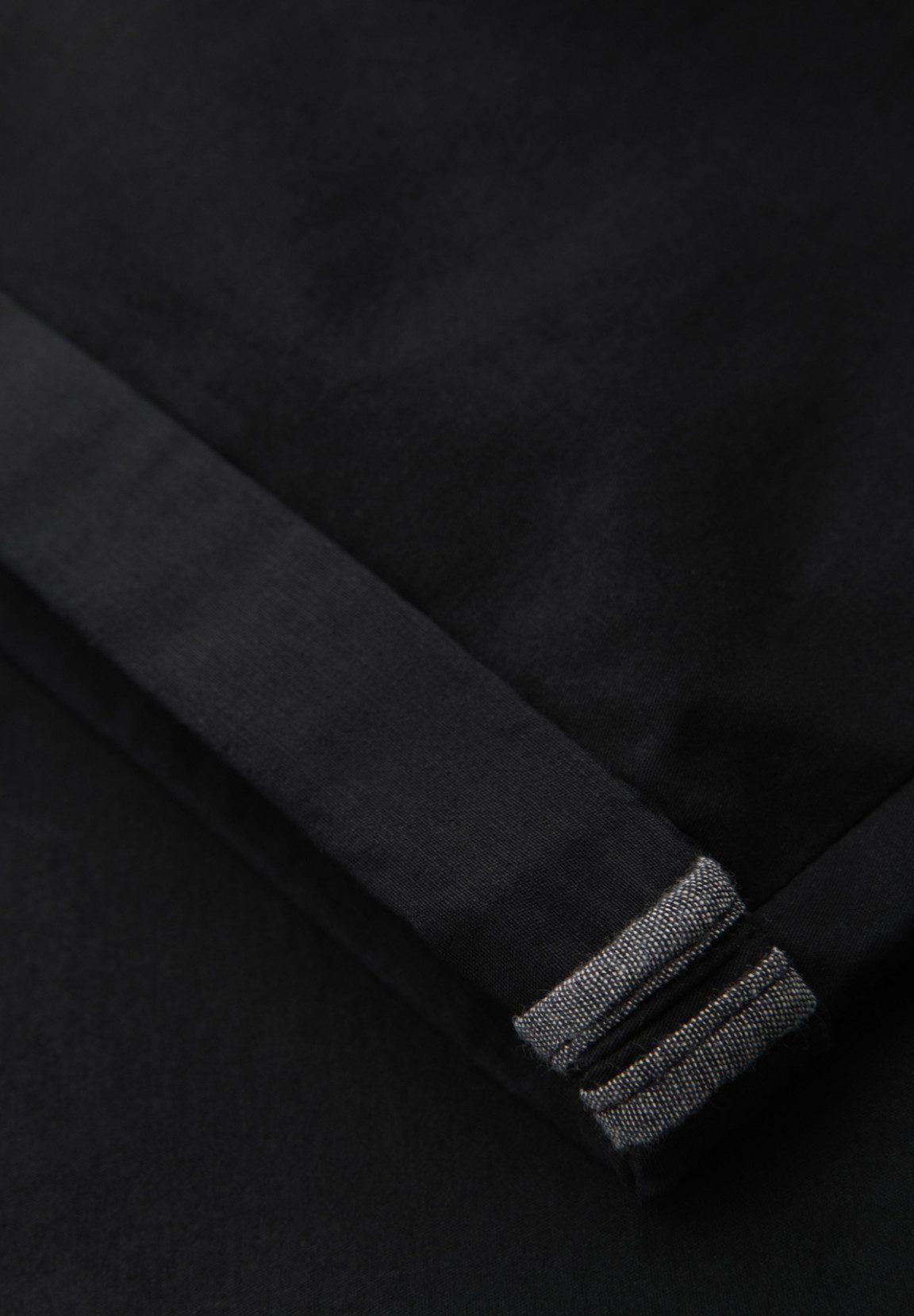 Chinoshorts Klassische Herren-Chino-Shorts mit hochgekrempeltem Bein