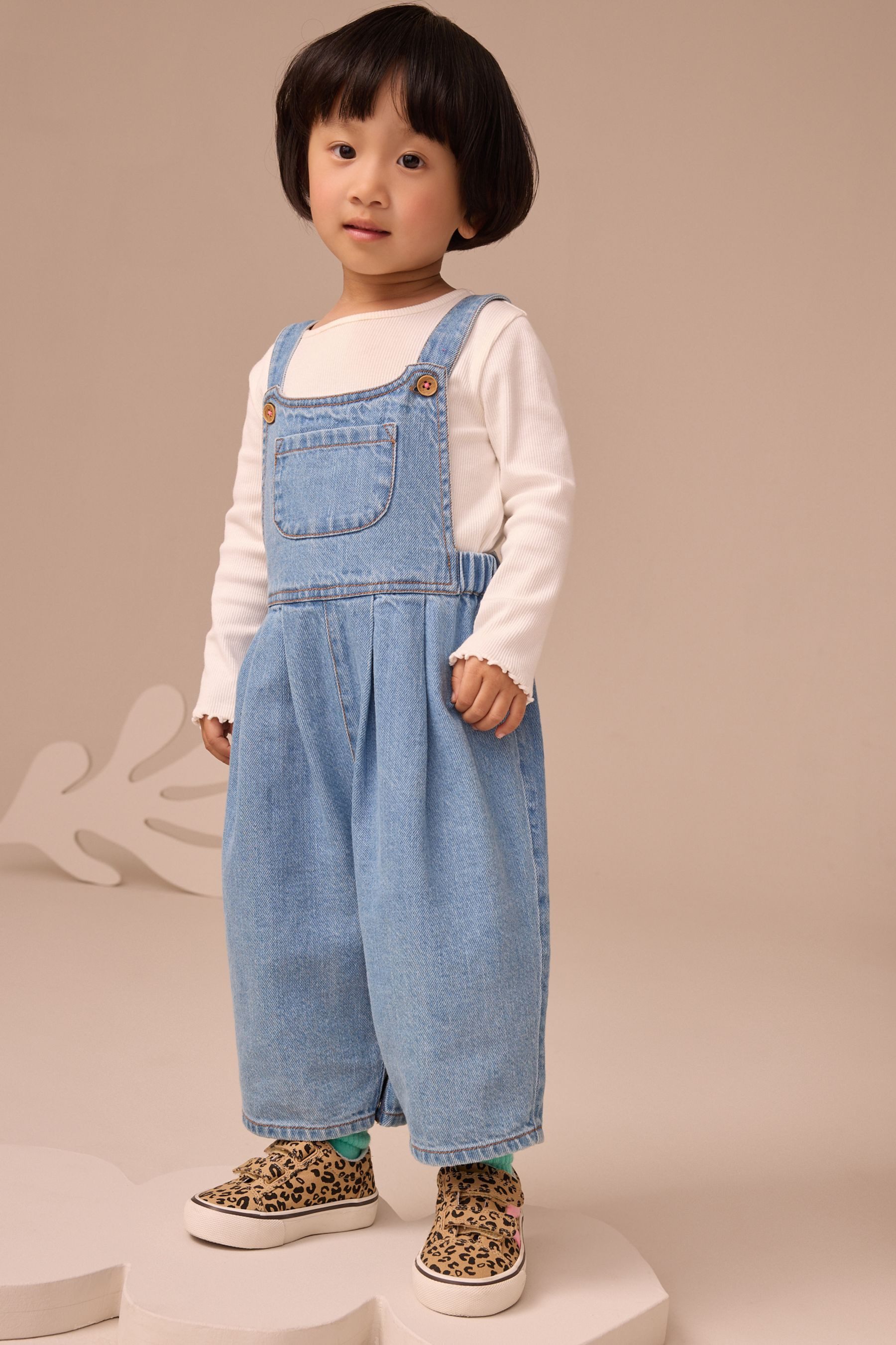 Next Jeanslatzhose Latzhose mit langem Bein günstig online kaufen