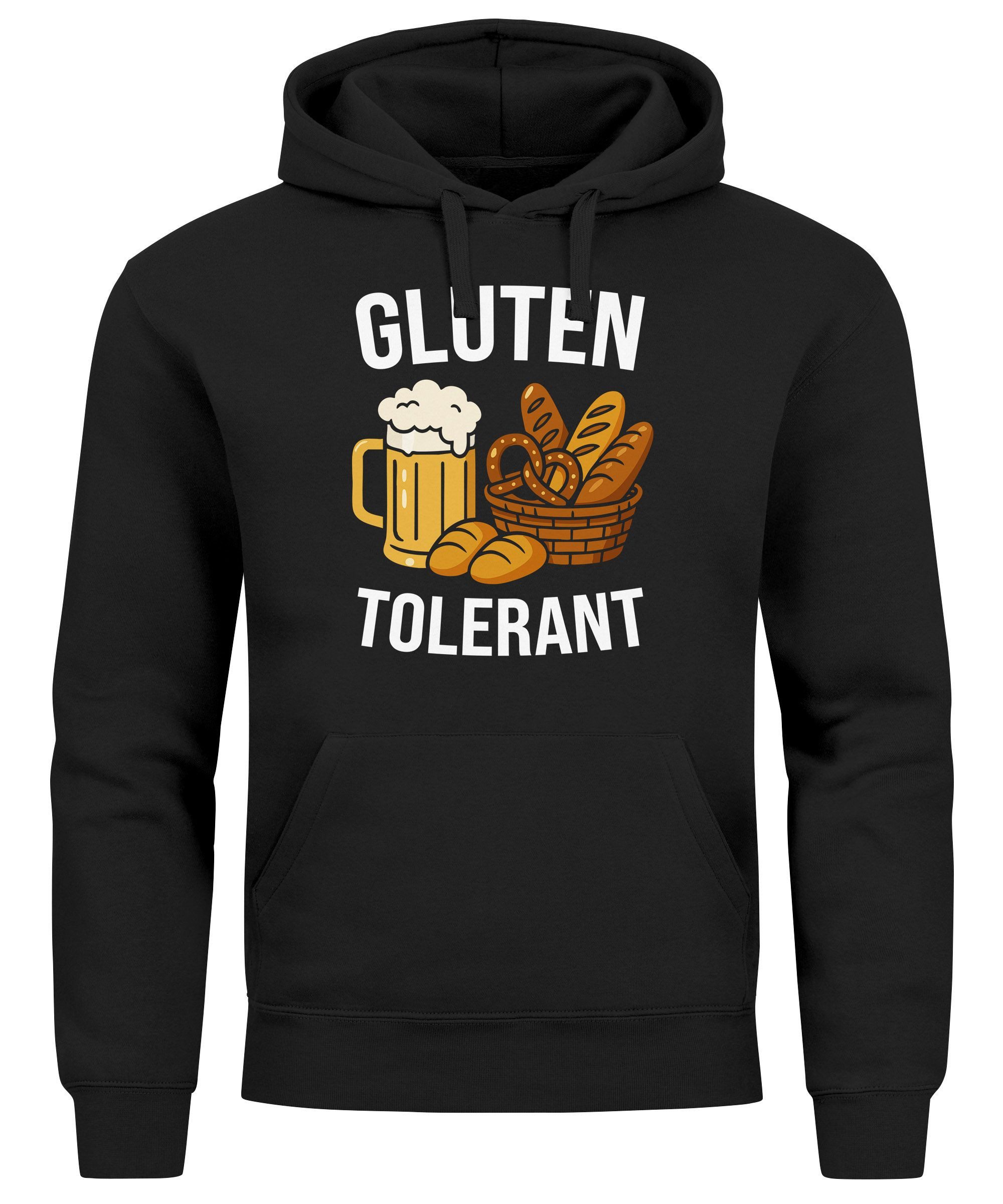 Hoodie Hoodie Herren für das Oktoberfest Gluten Tolerant Bier Ersatz Tracht