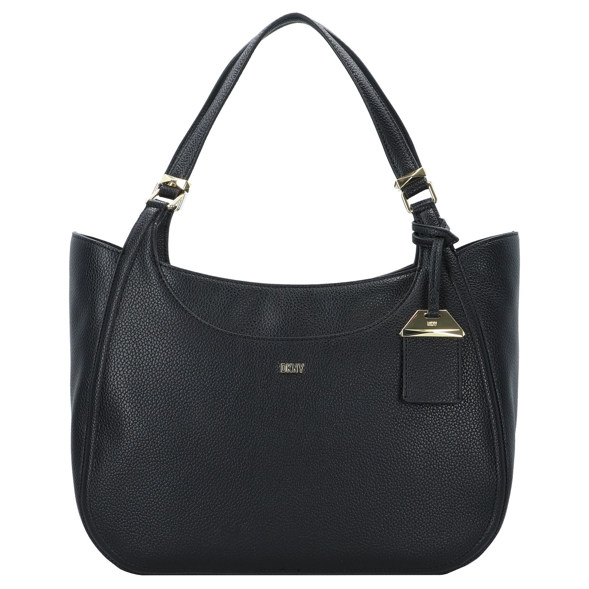 DKNY Henkeltasche Barbara, Polyurethan blk-gold