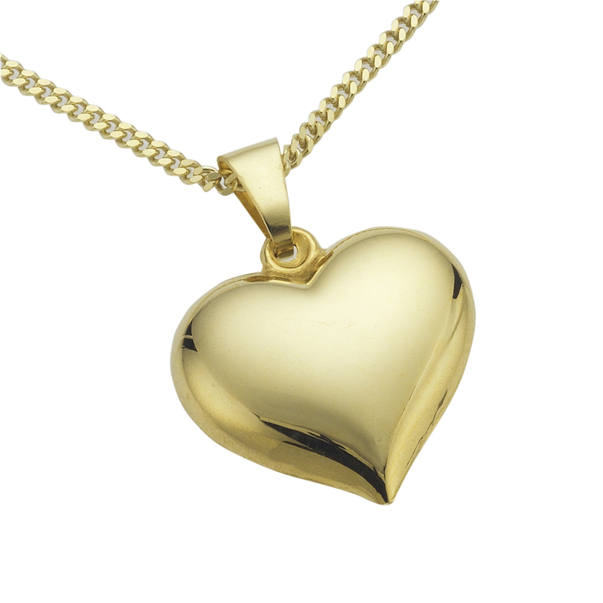 Fascination by Ellen K. Kette mit Anhänger Gold 333 Motiv Herz günstig online kaufen