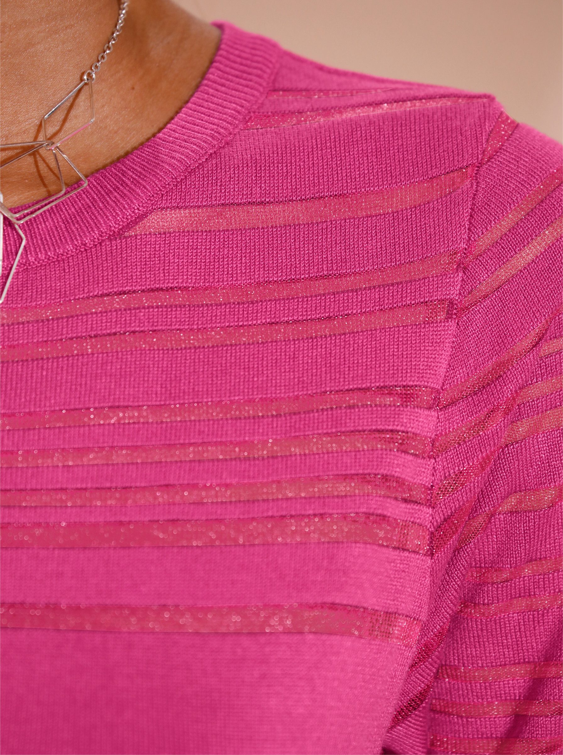 creation L Strickpullover Kurzarmpullover .