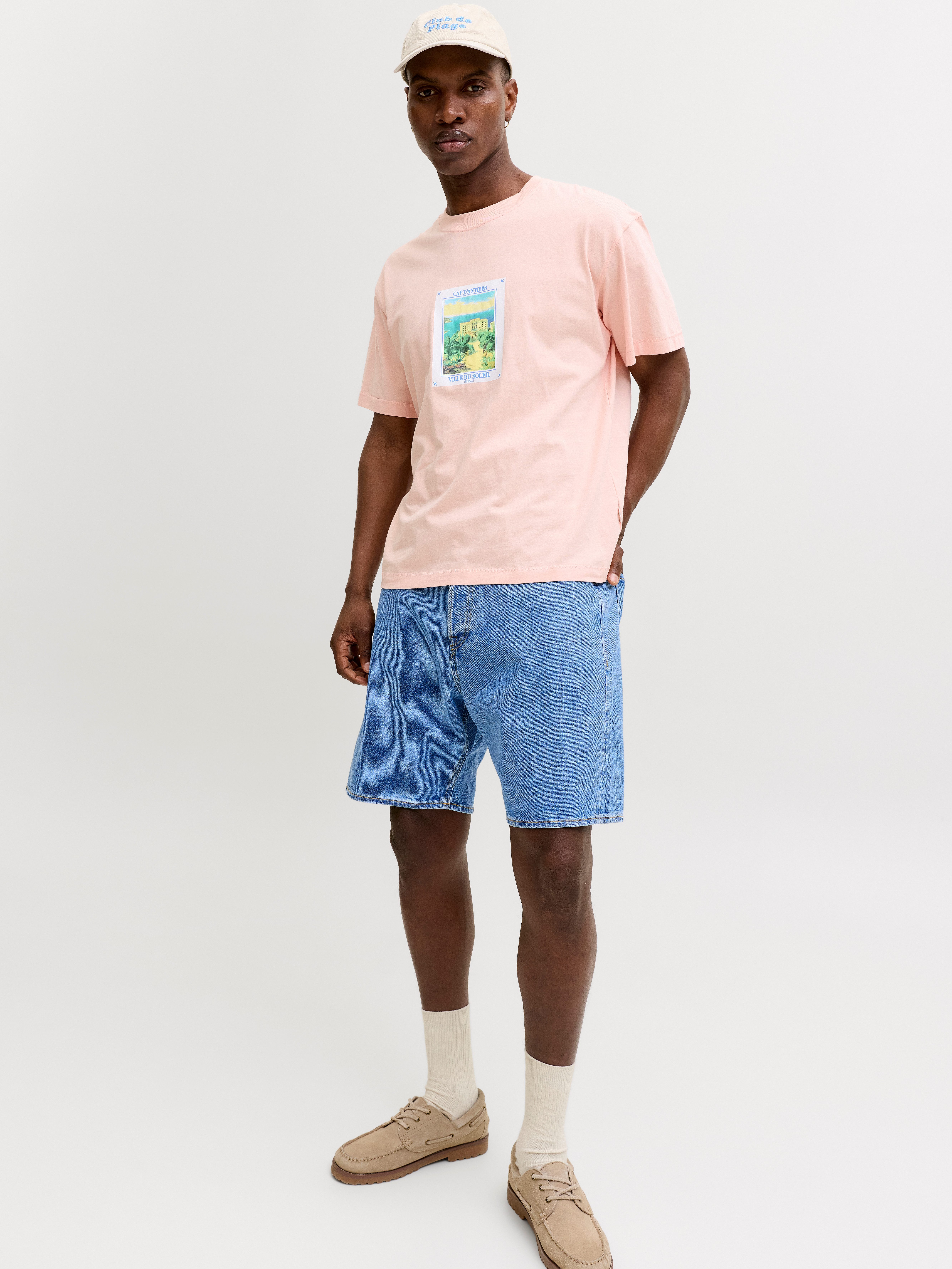 Jack & Jones Jeansshorts JJITONY JJORIGINAL SHORTS AM 460 SN Baumwollmischung, relaxed fit – Bild 5 von 5