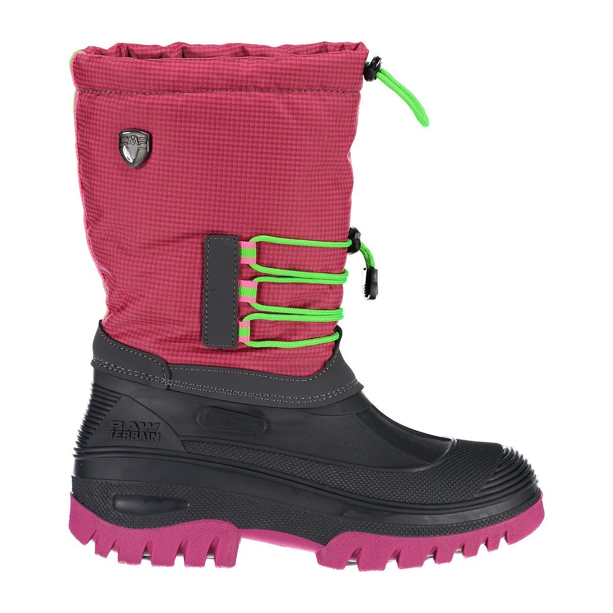CMP Ahto (wasserdicht, Clima Protect Futter) fluopink Mädchen Winterstiefel