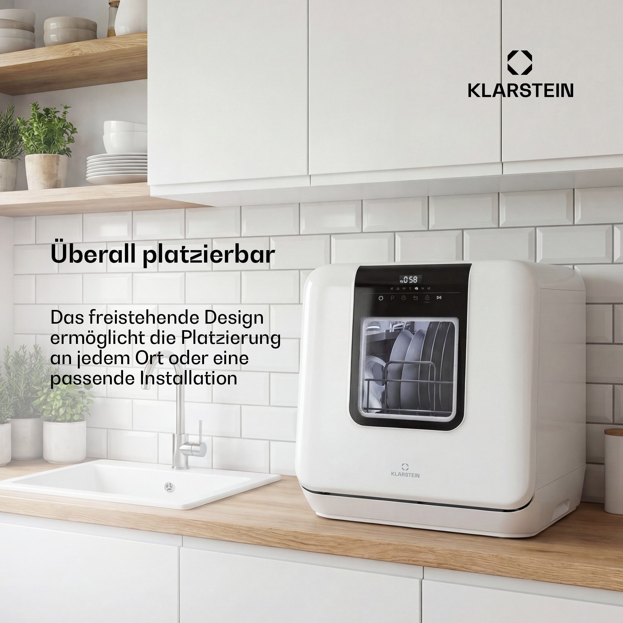 Klarstein Standgeschirrspüler 10048547