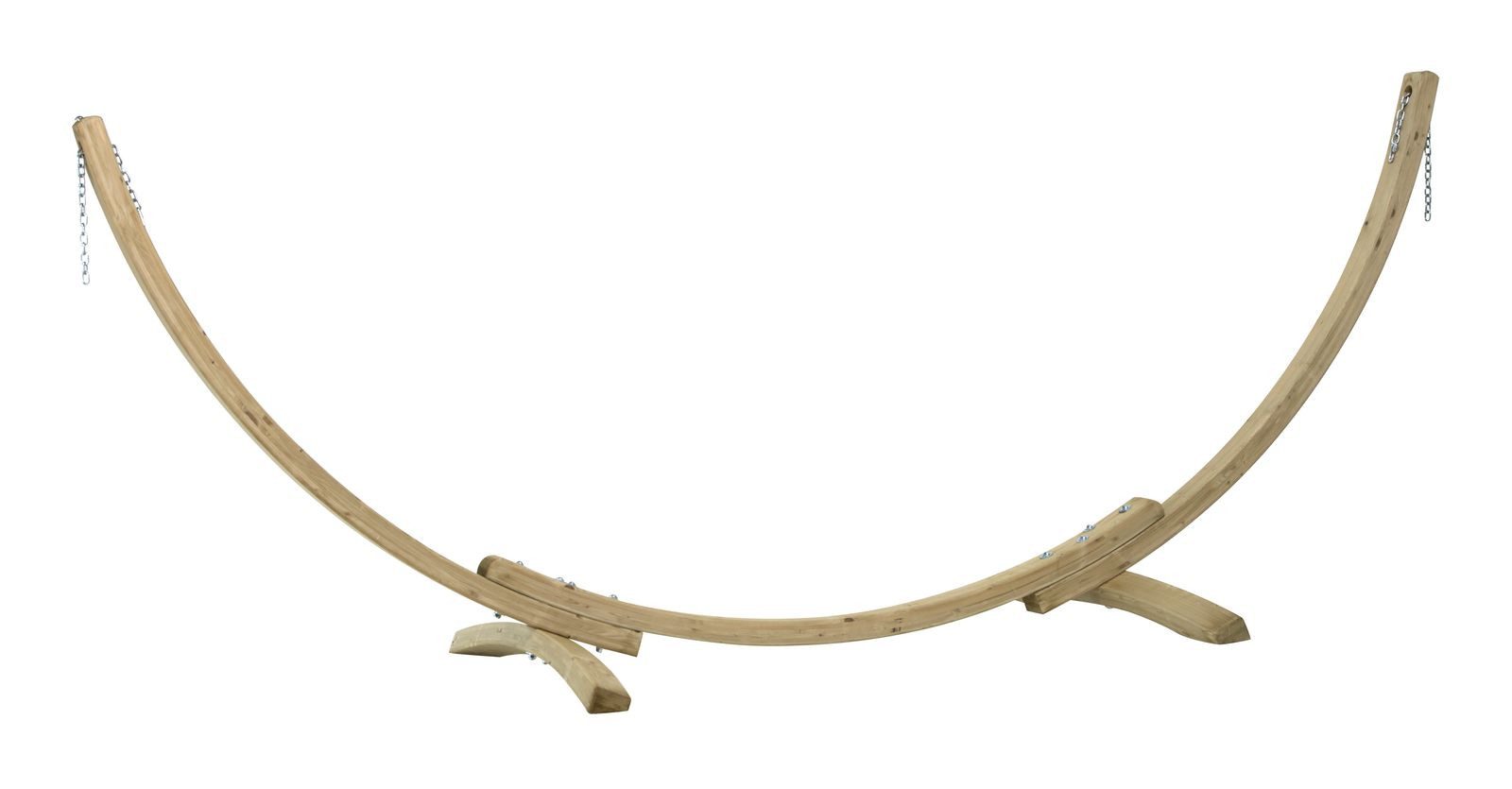 CONACORD Hängematte mycona Hängematten Gestell Premium, Kettenlänge für Hängematten von 250 bis 310 cm einstellbar
