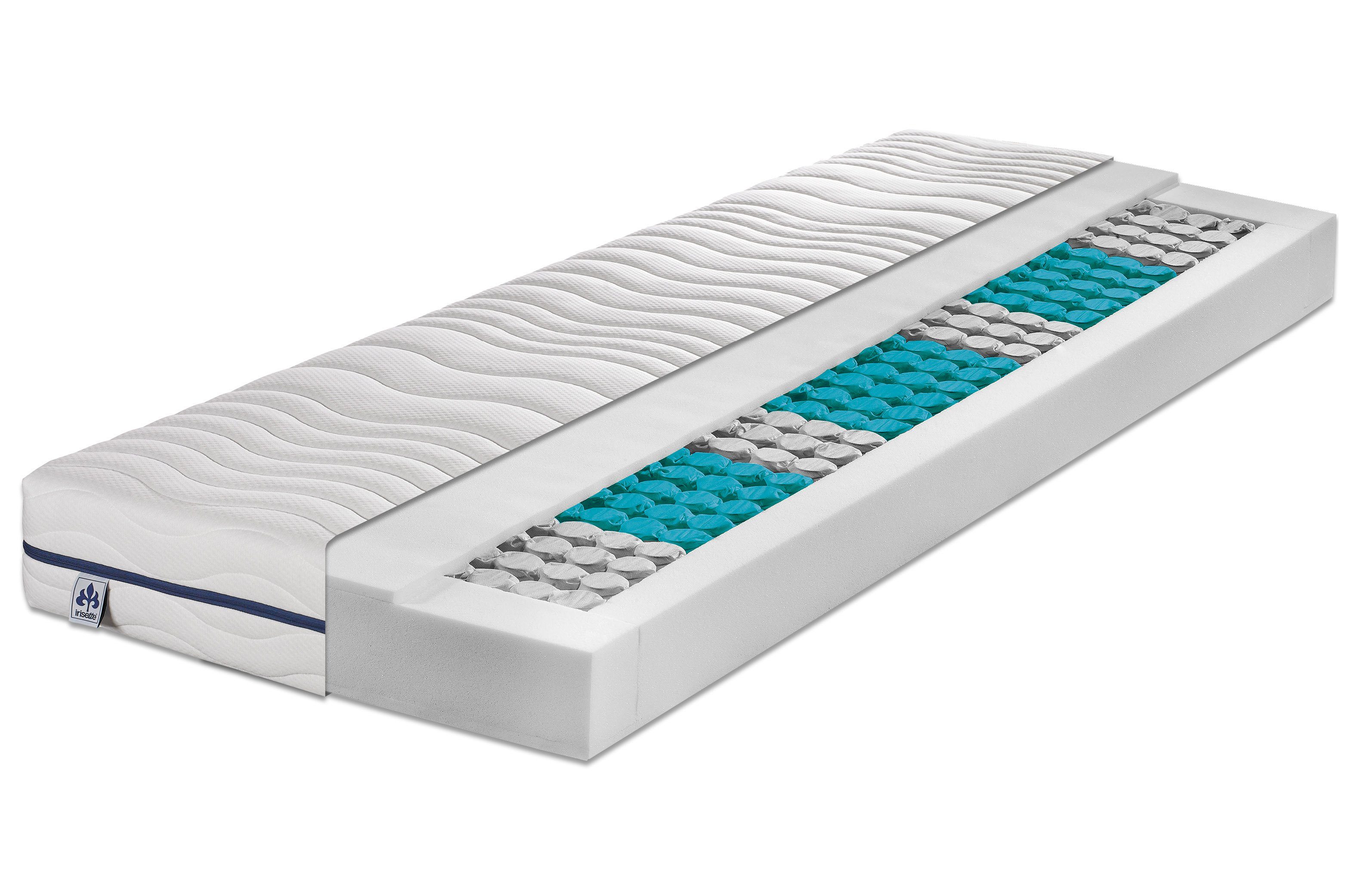 Taschenfederkernmatratze Stella mit 7 Liegezonen, Irisette, 18 cm hoch, pun günstig online kaufen