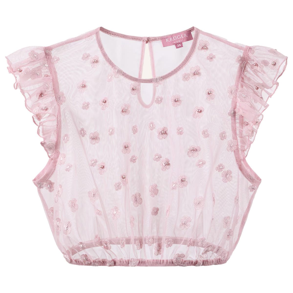 Krüger Dirndlbluse Dirndlbluse Serafina rose