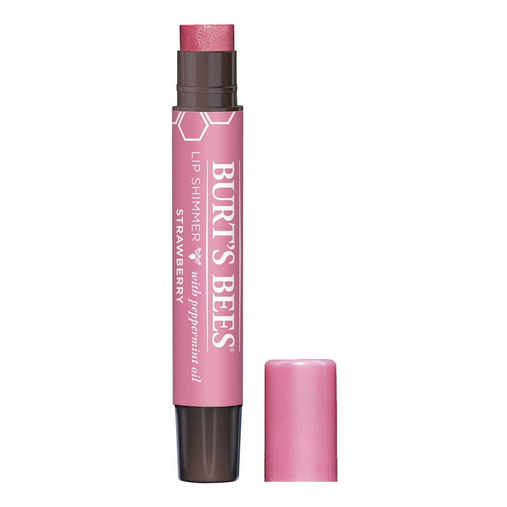 BURT'S BEES Lippenpflegestift Lip Shimmer - Strawberry 2,6g