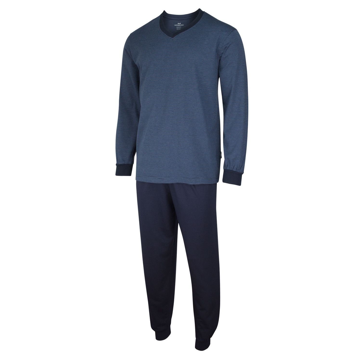 GÖTZBURG Pyjama Hudson (Set, 2 tlg) Klima aktiv, bügelfrei, wärmeregulierend, atmungsaktiv, formbeständig