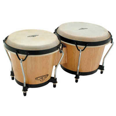 Latin Percussion Bongo,Traditional Bongos CP221-AW, 6"&7", Natural, Black Rims, Traditional Bongos CP221-AW, 6"&7", Natural, Black Rims - Bongo