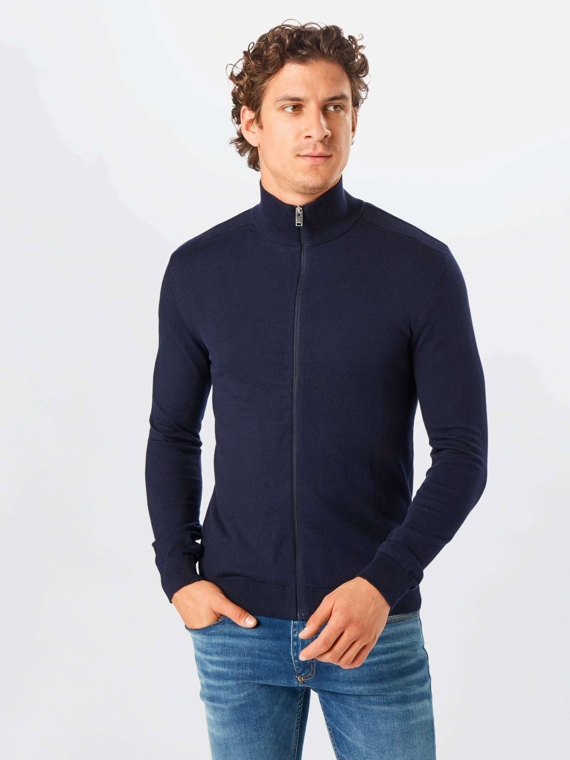 Selected Strickjacke Berg (1-tlg) Plain/ohne Details günstig online kaufen