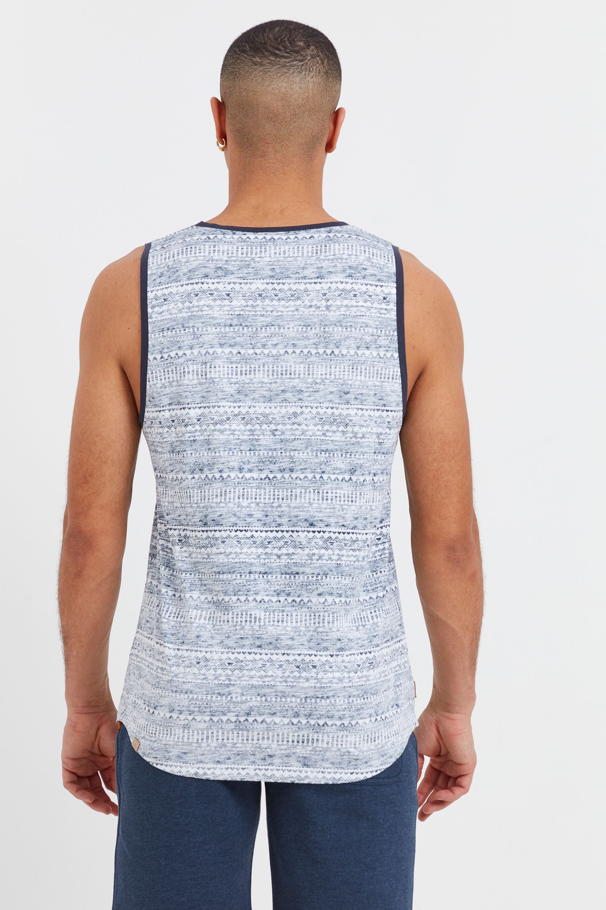 !Solid Tanktop SDImbre Ärmelloses Shirt mit Inka Print