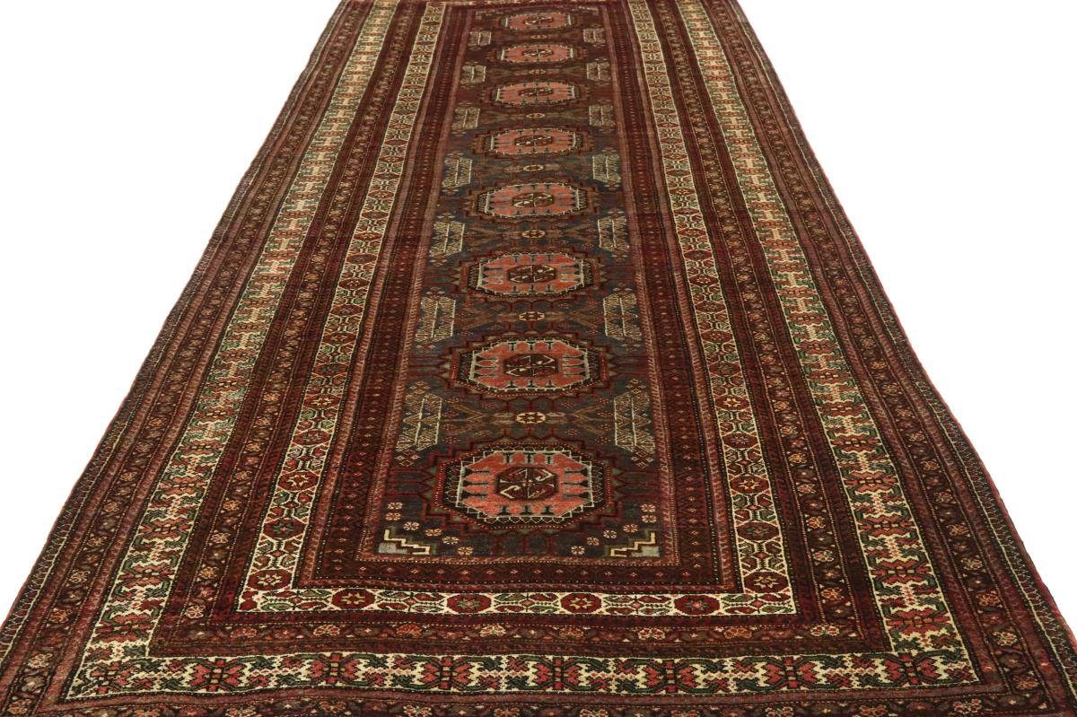 Läufer, / Turkaman mm Orientteppich Nain Perserteppich Orientteppich 162x395 rechteckig, Handgeknüpfter Trading, 6 Höhe: