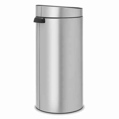 Brabantia Mülleimer Touch Bin Metallic Grey 30 L