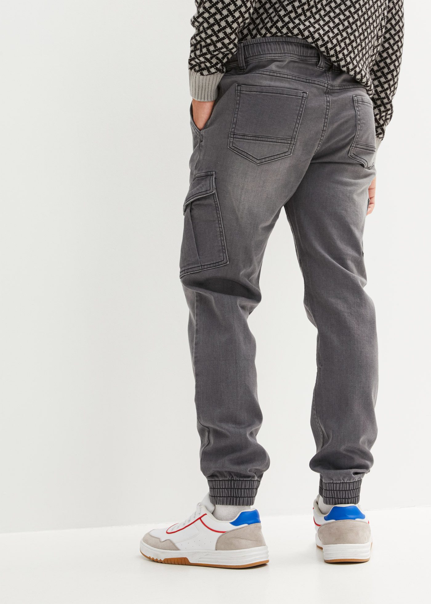 bonprix Jogg Pants Regular Fit Jeans-Jogger mit Komfortbund, Straight günstig online kaufen