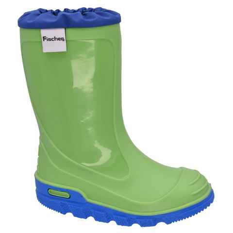 Fischer-Markenschuh Fille Gummistiefel aus PVC, wasserdicht, ungefüttert