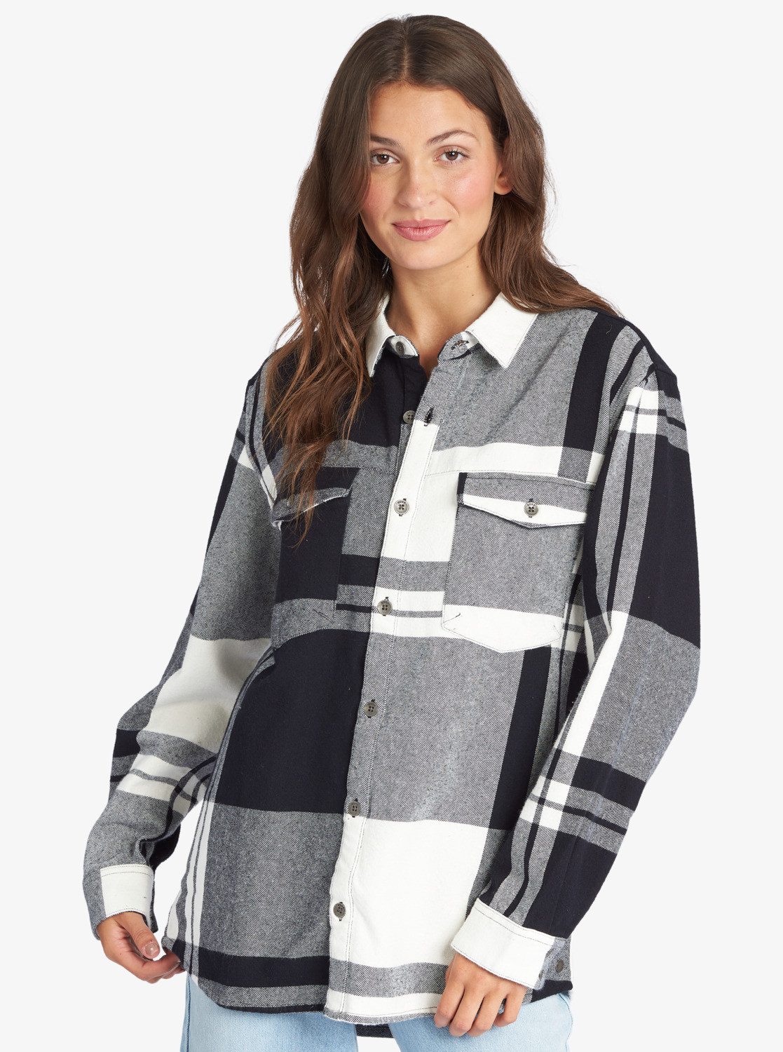 Roxy Langarmhemd Let It Go Flannel