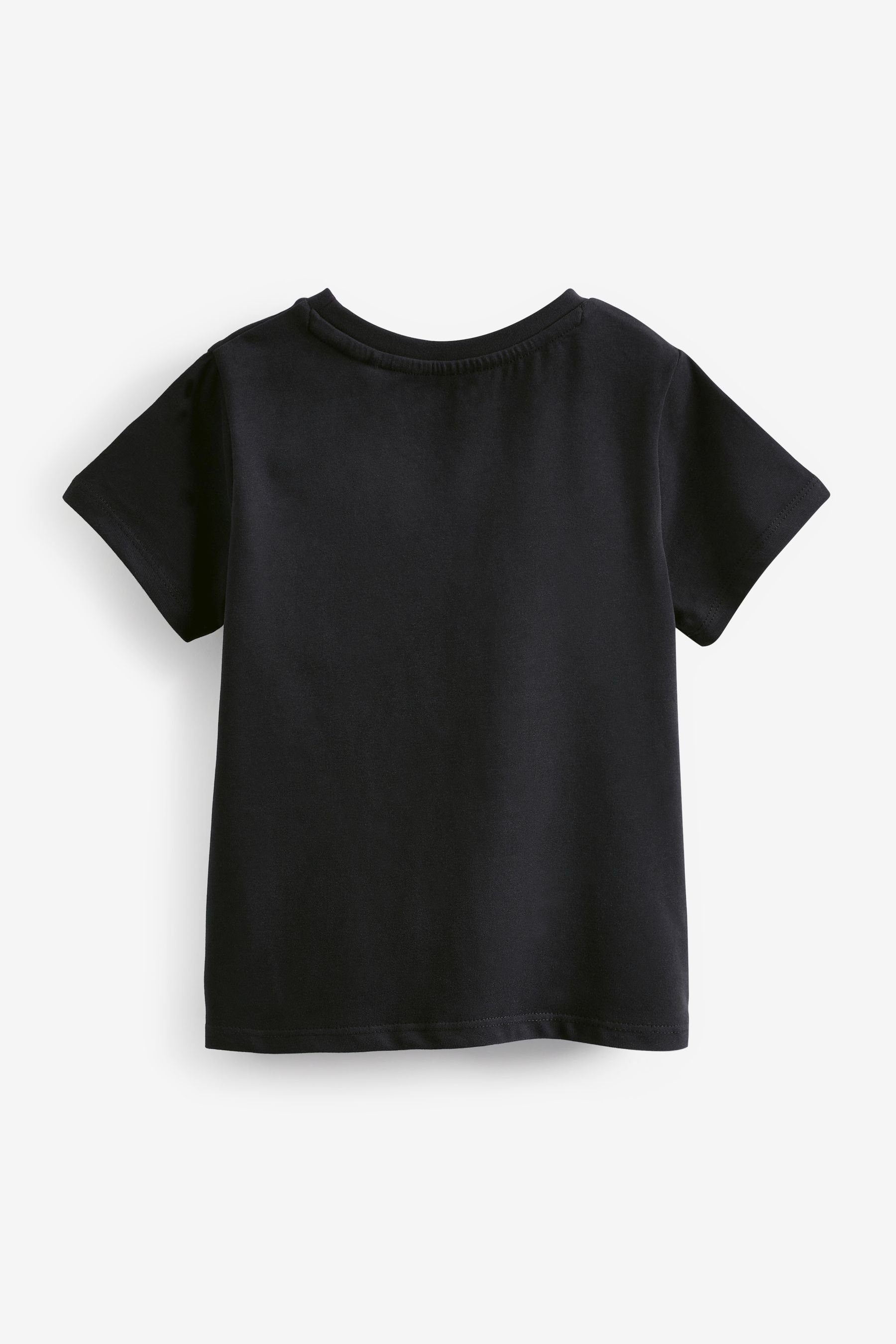 Next T-Shirt T-Shirt im Regular Fit (1-tlg) Parkinsons Black