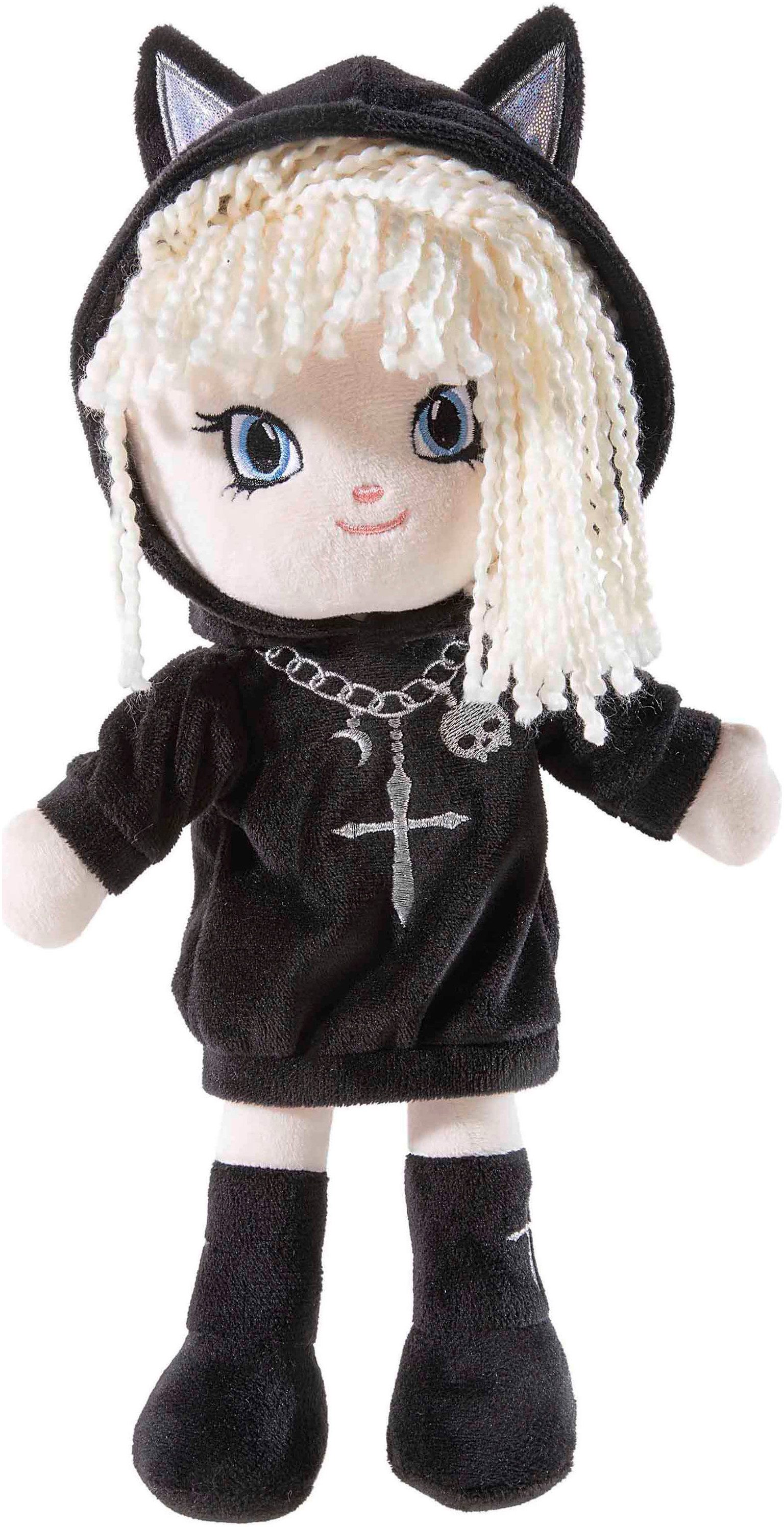 Heunec® Stoffpuppe Poupetta, Gothic Blondie günstig online kaufen