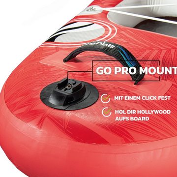 AQUAZON Inflatable SUP-Board SUP Stand up Paddling Board BIRD AIR 320 10'6 GFK Paddel Allrounder