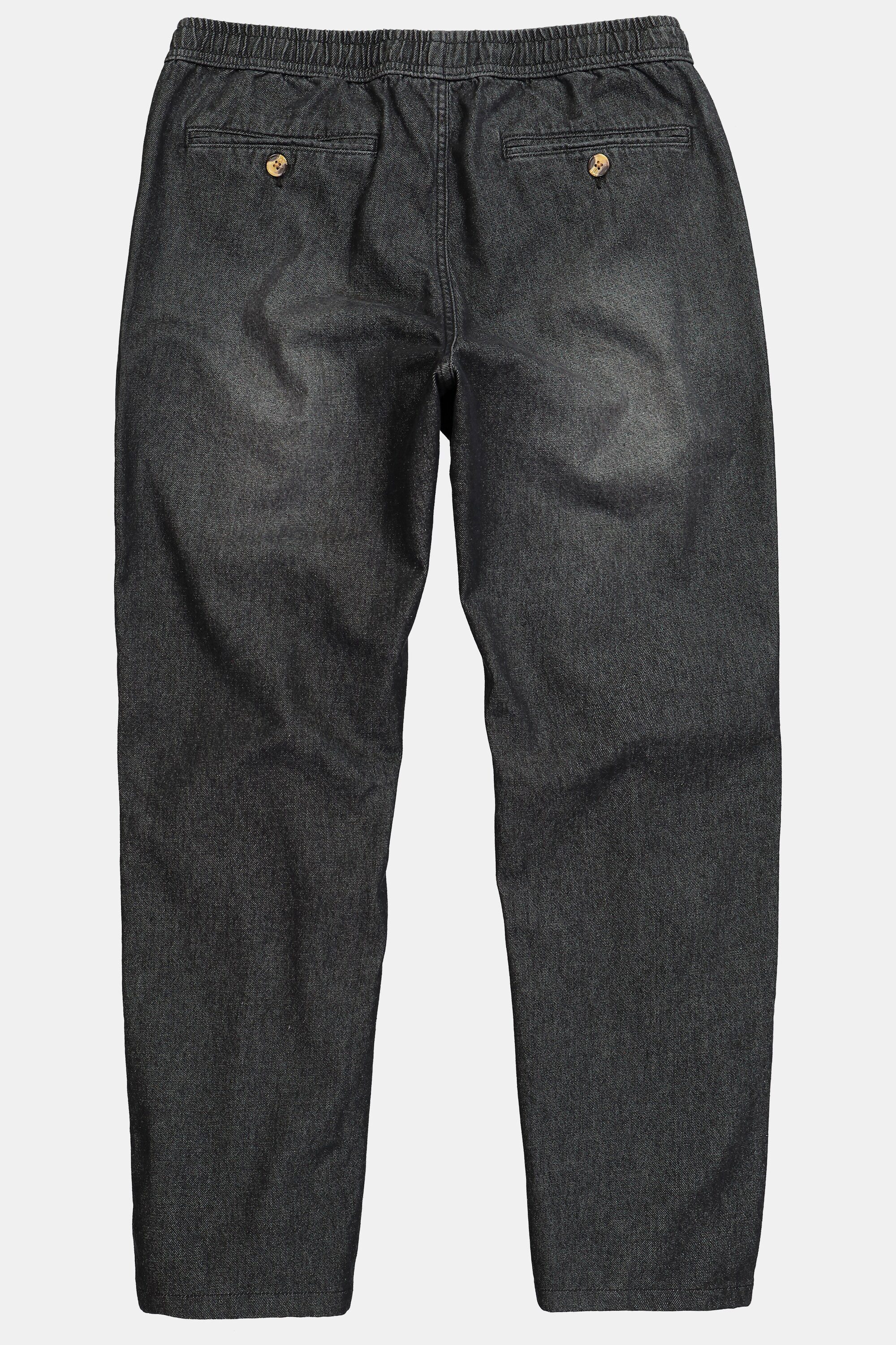 Men Plus 5-Pocket-Jeans Jeans Bauchfit Relaxed Fit Elastikbund bis 8 XL – Bild 5 von 5
