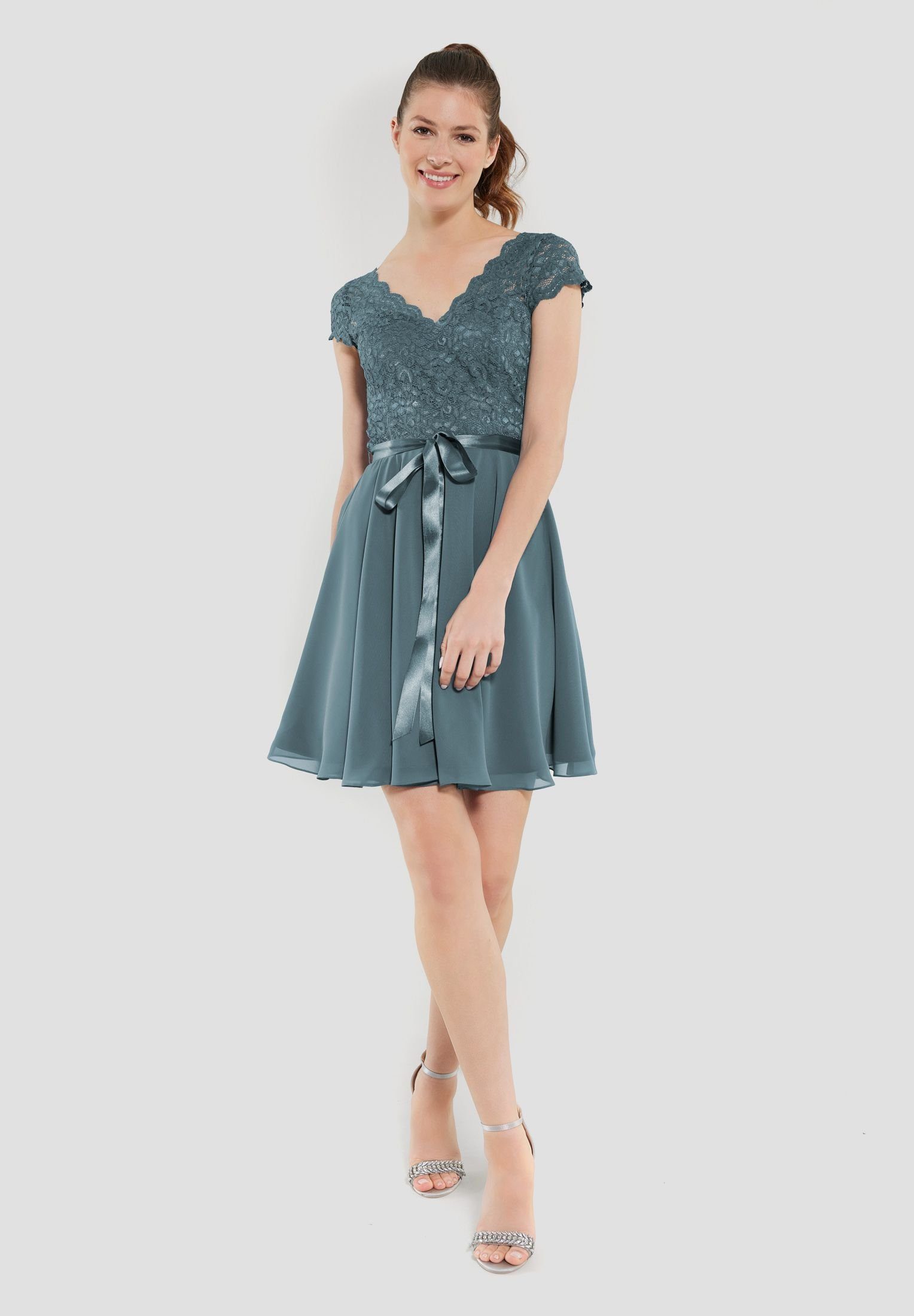 SWING Cocktailkleid grün 556