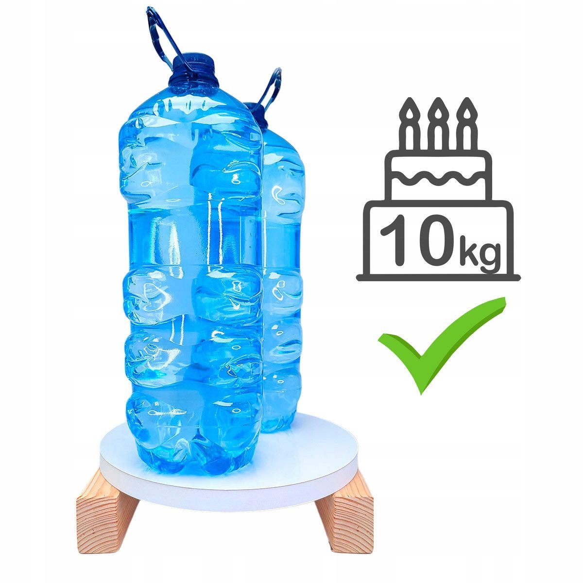 Festivalartikel Tortenplatte Goldener Styrodur Tortenunterlage Verschiedene Durchmesser, Styrodur, (1-tlg)