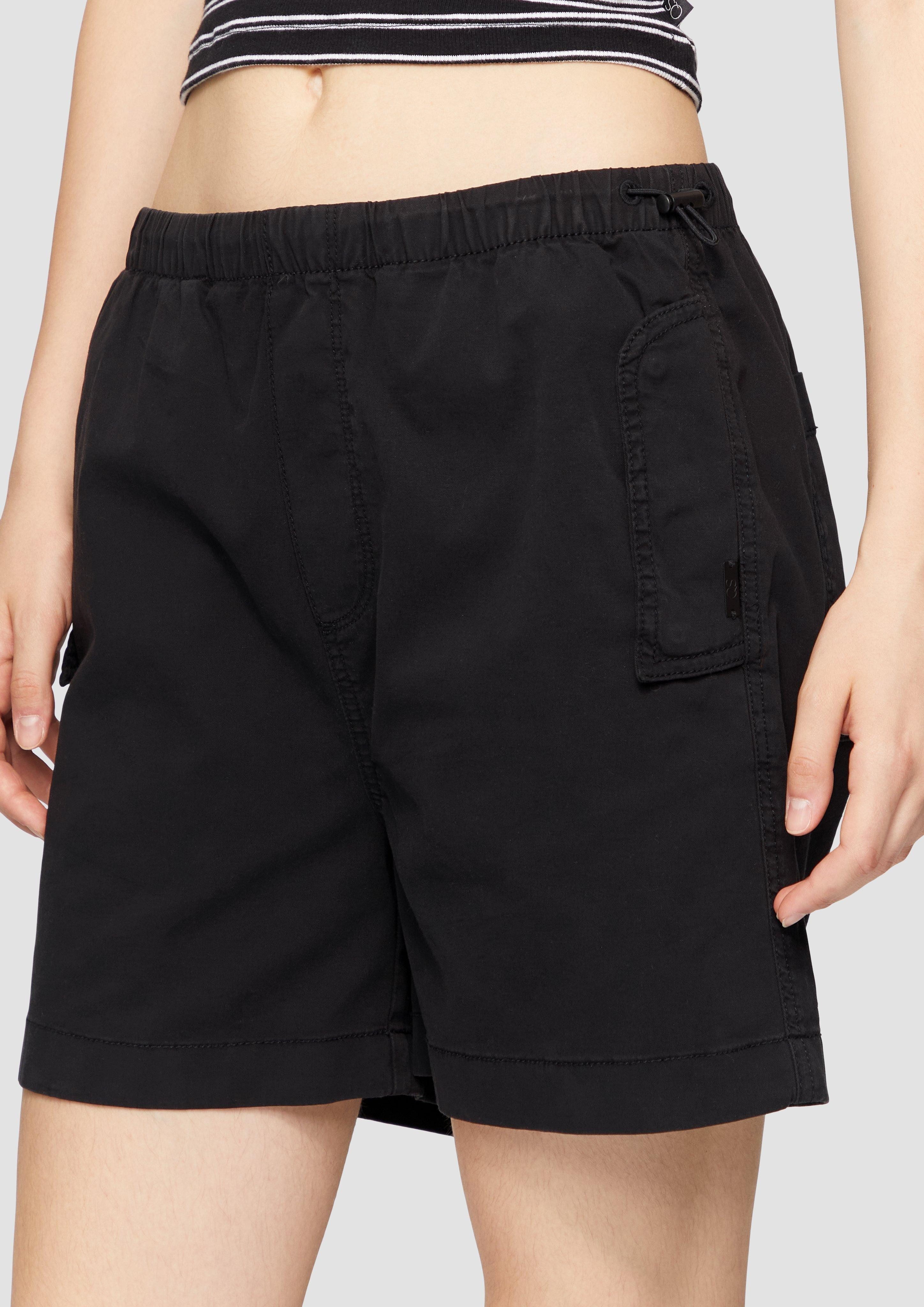 QS Shorts Lässige Shorts aus Baumwolltwill günstig online kaufen