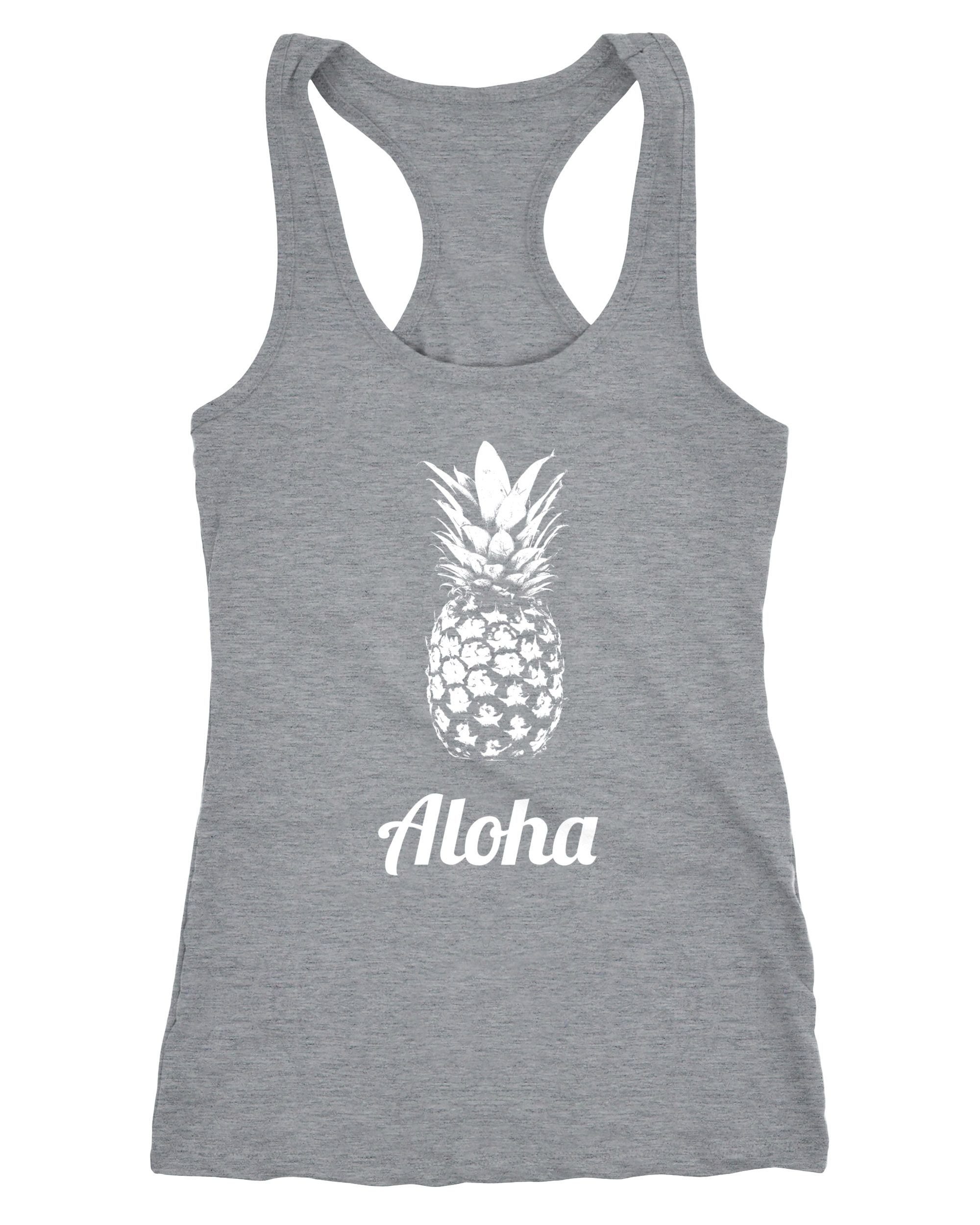 MoonWorks Tanktop Damen Tanktop Aloha Ananans günstig online kaufen