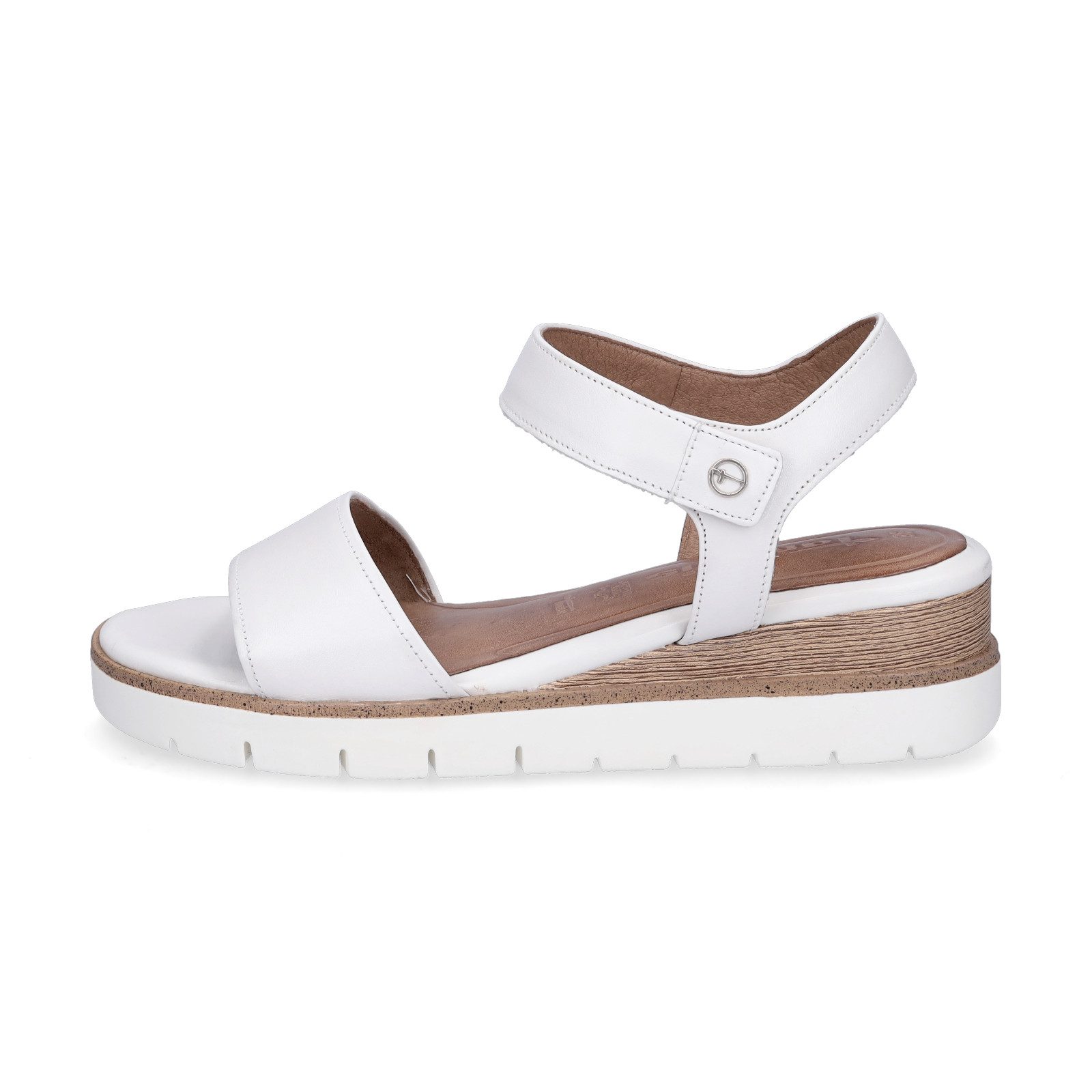 Tamaris Tamaris Damen Keilsandalette weiß Sandale günstig online kaufen