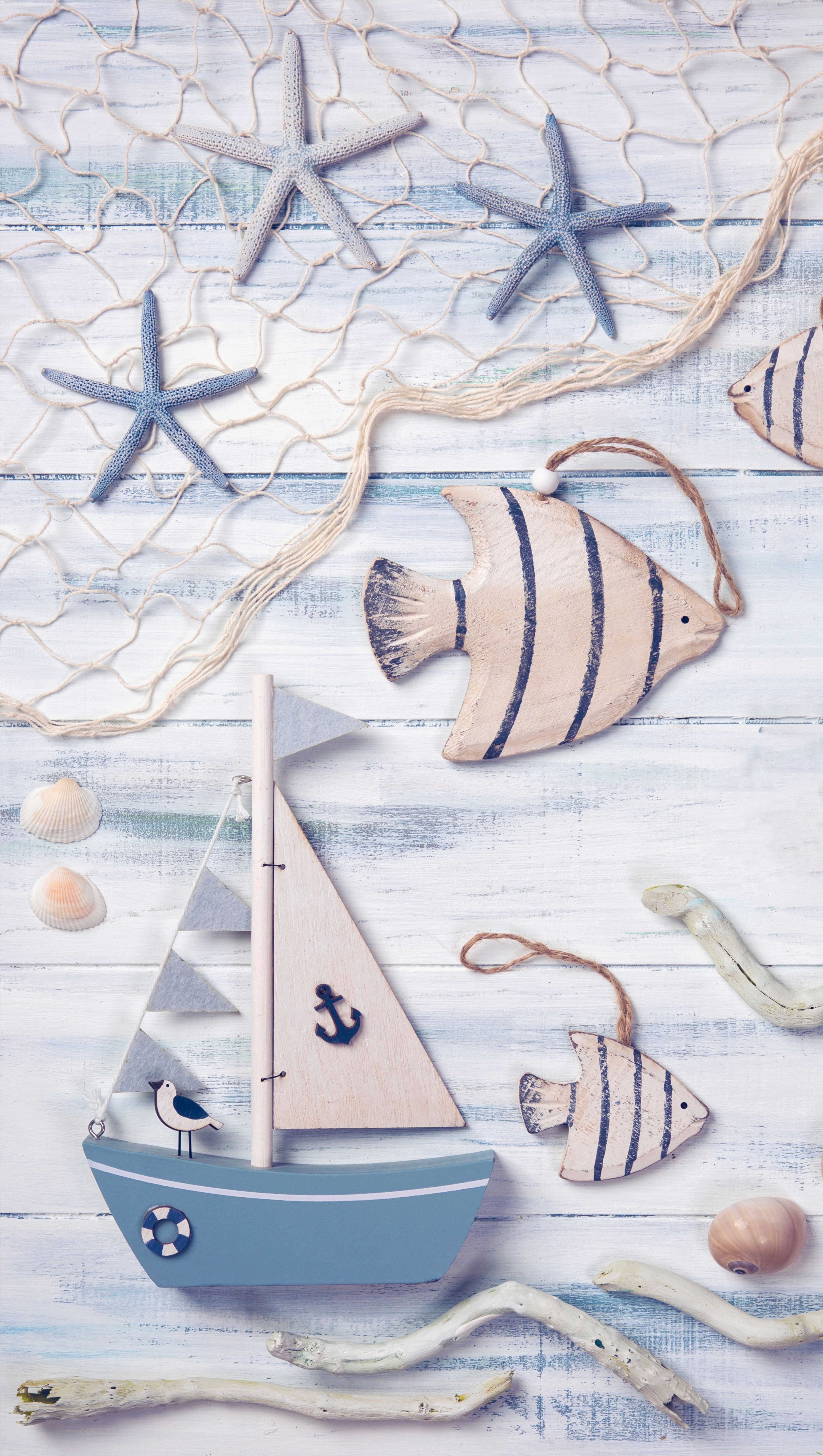 good morning Strandtuch Maritim, Velours (Packung, günstig online kaufen