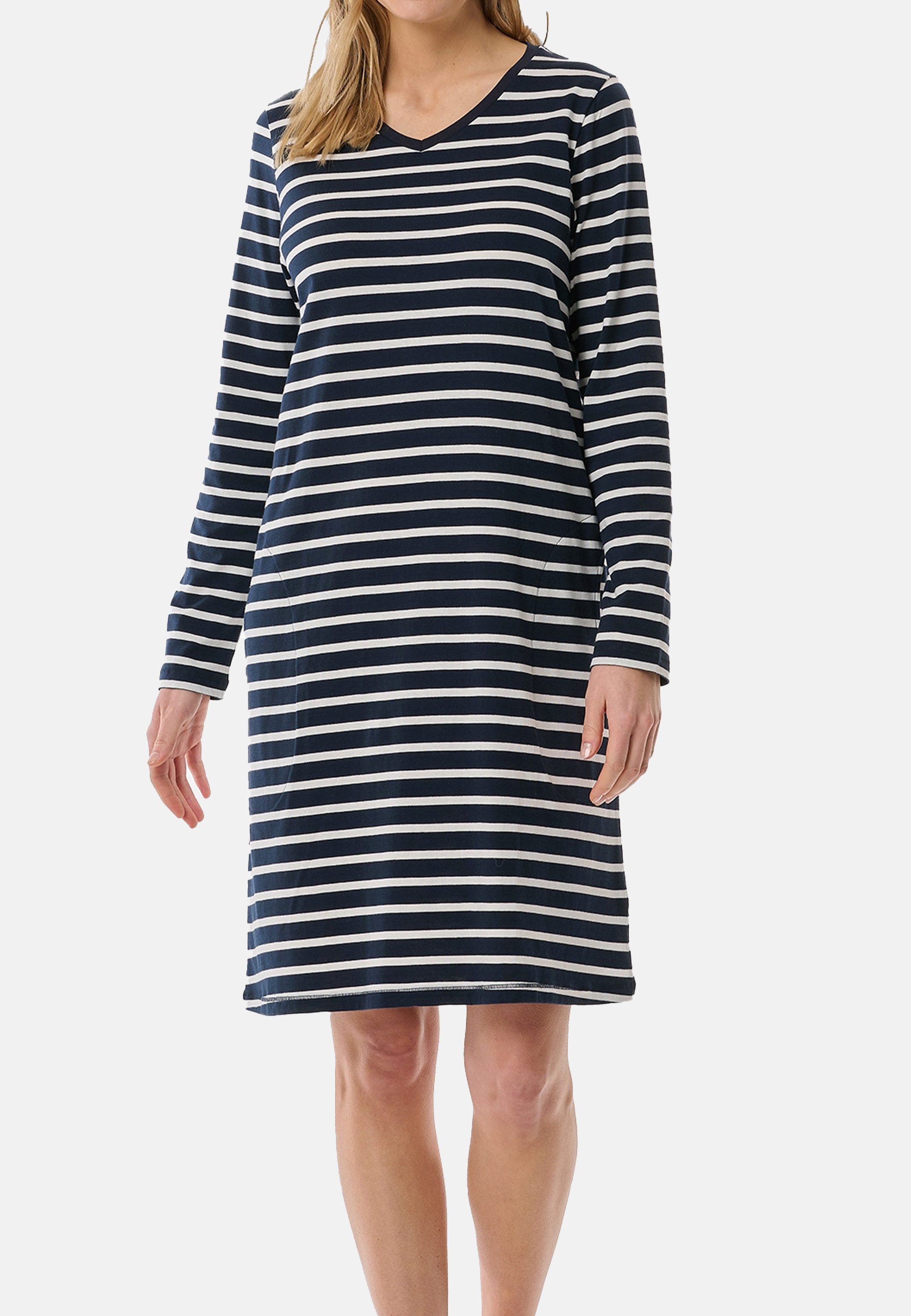 Schiesser Nachthemd Casual Essentials (1-tlg) Nachthemd - Baumwolle - Atmun günstig online kaufen