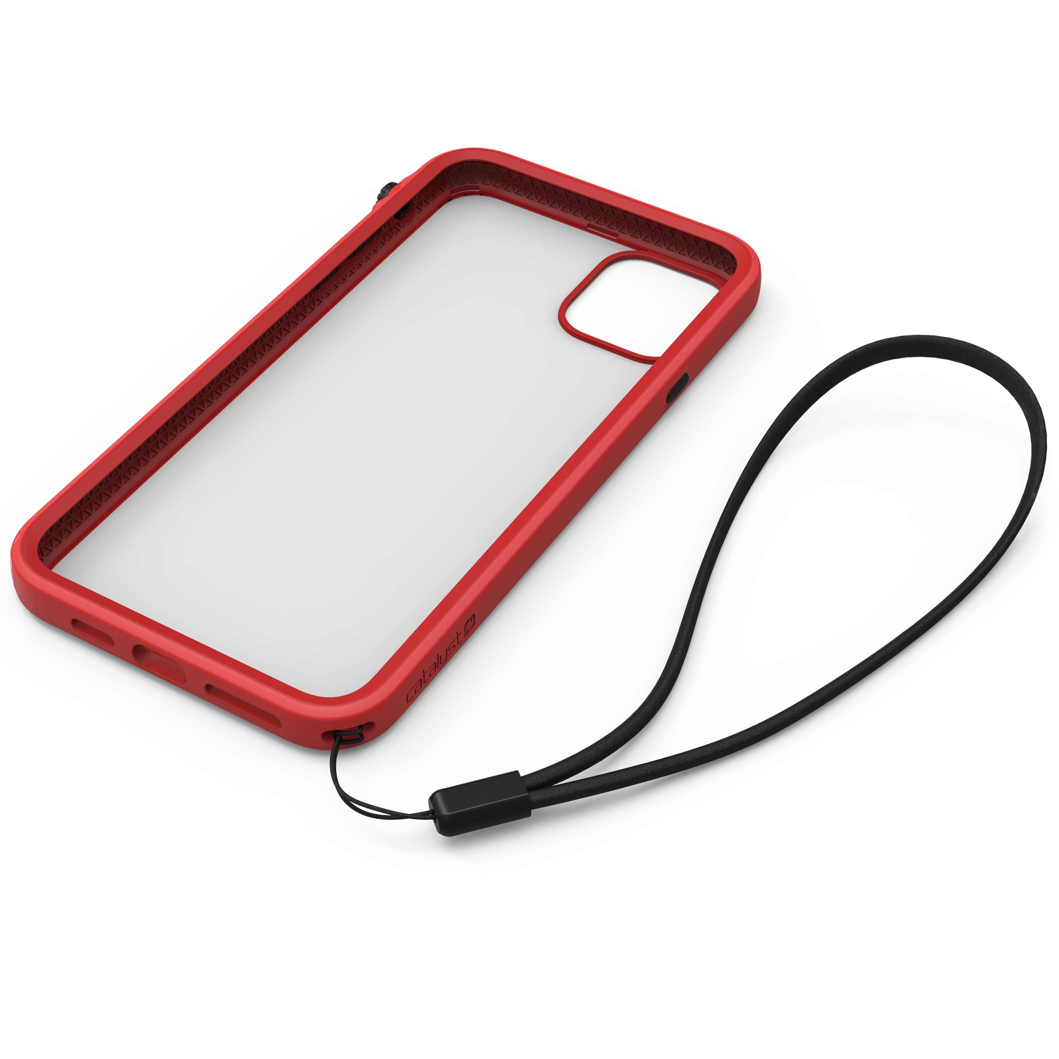 Catalyst Smartphone-Hülle Impact Protection Case, für iPhone 11 Pro Max, Rot/Schwarz