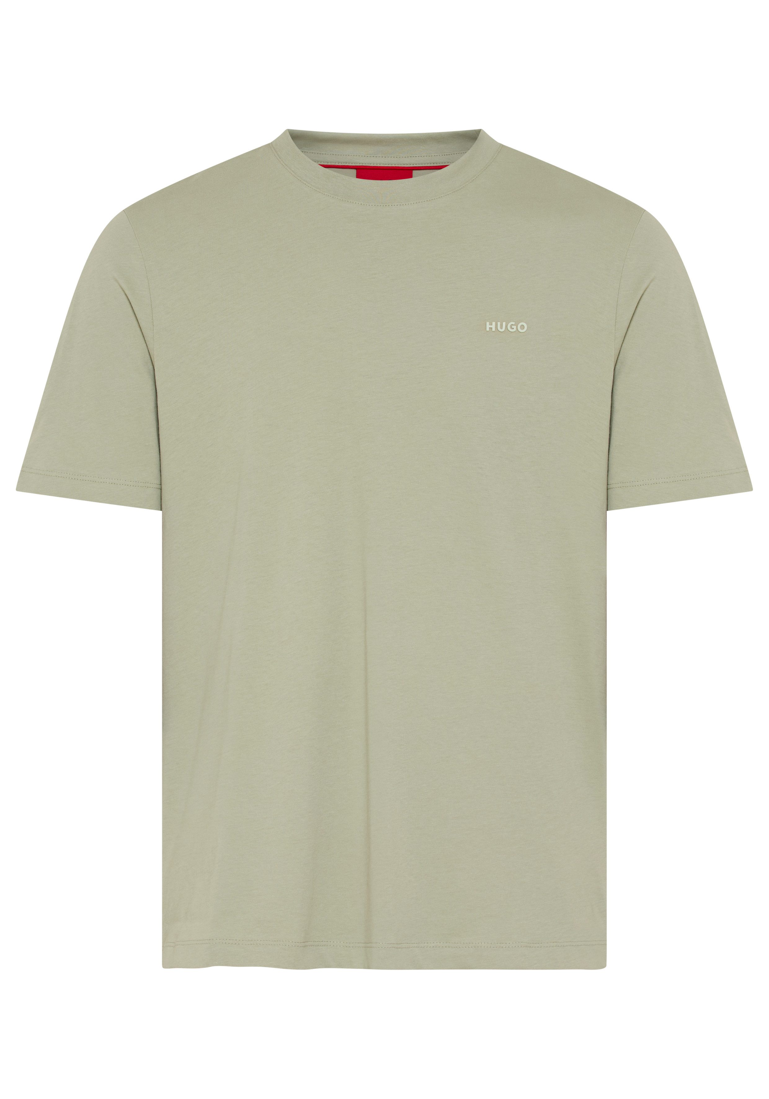 HUGO T-Shirt Dero Rundhalsausschnitt, Regular Fit, Basic Must Have günstig online kaufen