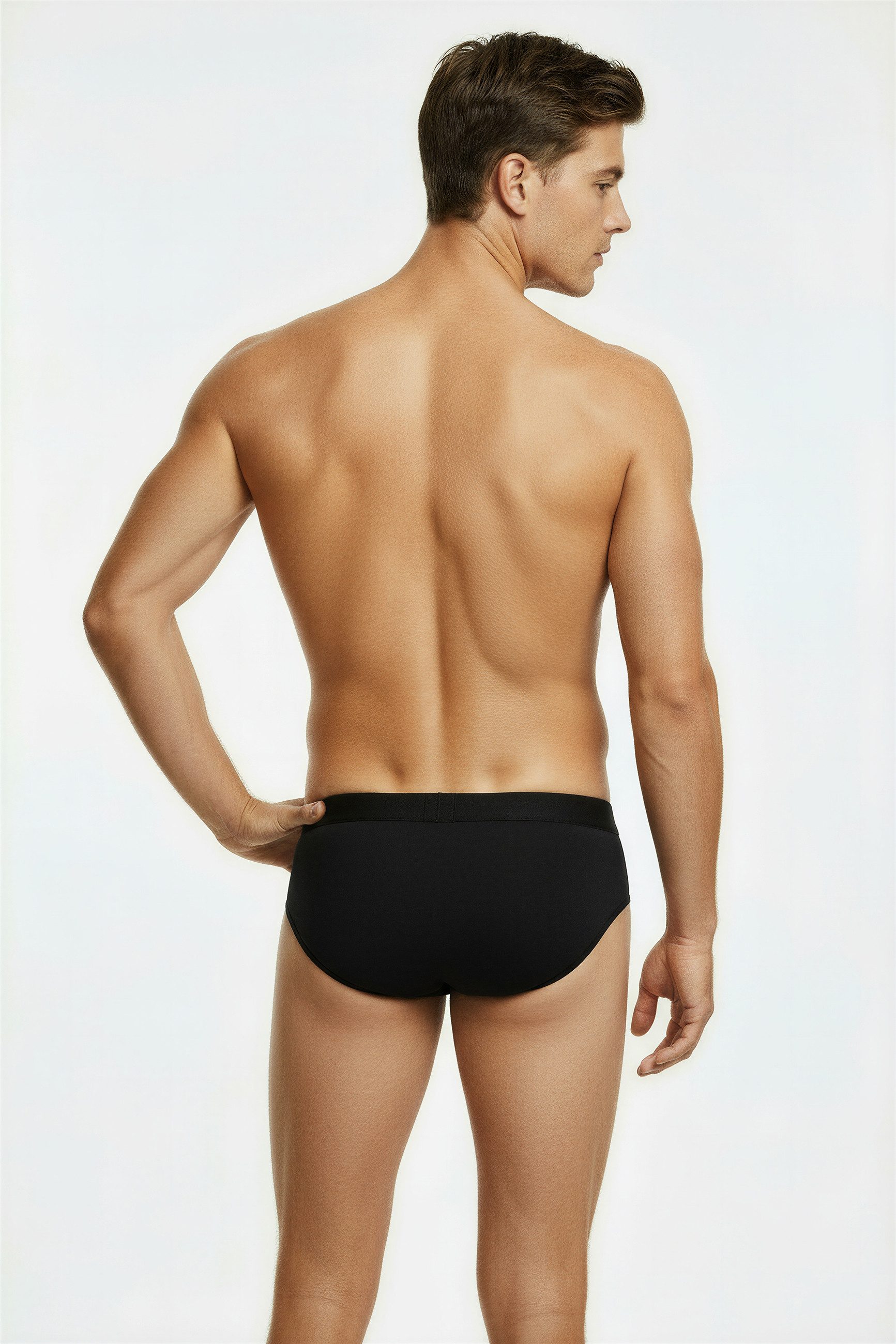 MUSTANG Slip Unterhose Boxershorts Unterwäsche (Set, 3-St) Enge Passform - Bequemer Komfort - Elastisches Bündchen