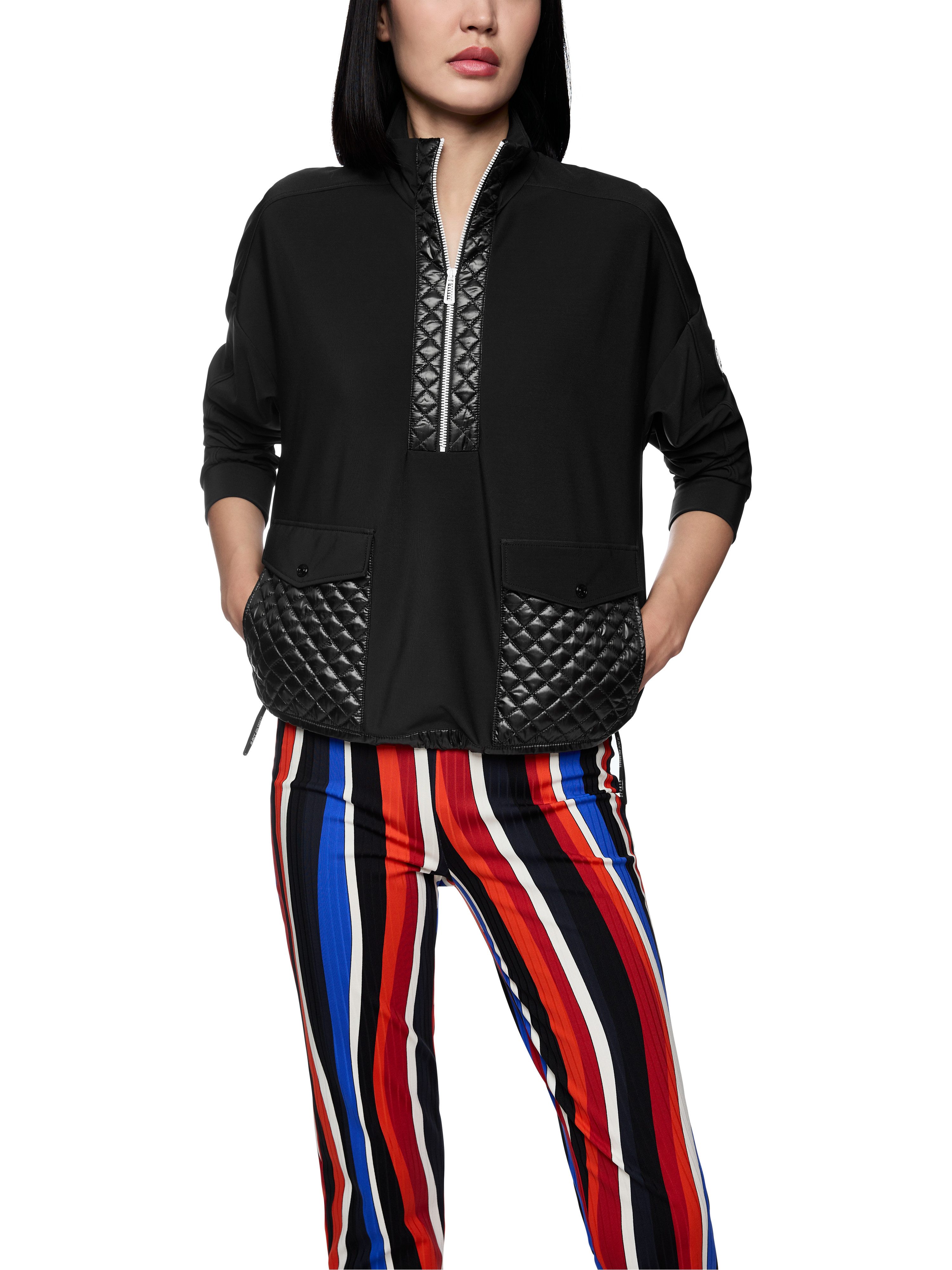 Marc Cain Sweatshirt Ski is the Limit Premium Damenmode mit Stehkragen und günstig online kaufen