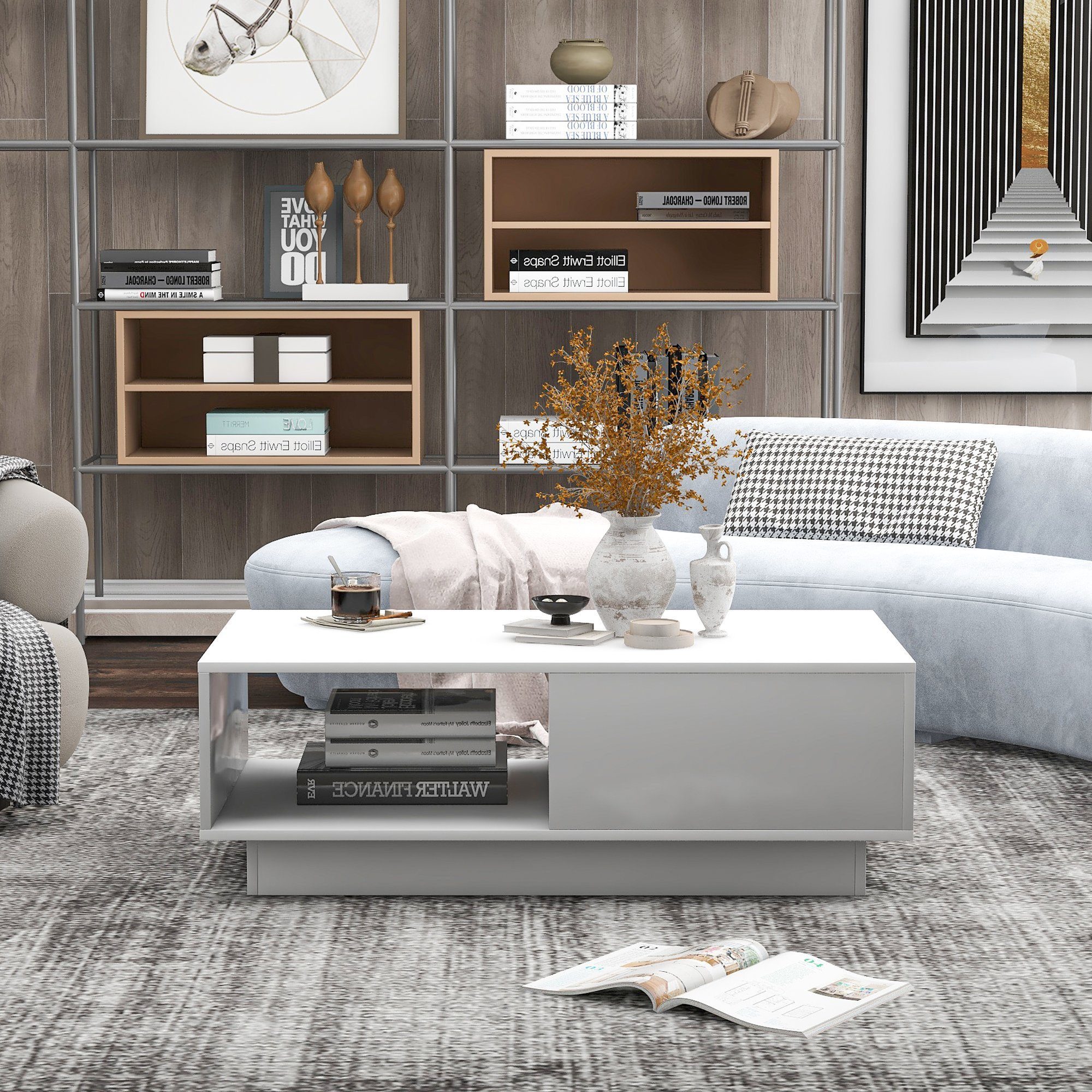 HAUSS SPOLE Couchtisch Couchtisch Beistelltisch Sofatisch Wohnzimmertisch ( günstig online kaufen