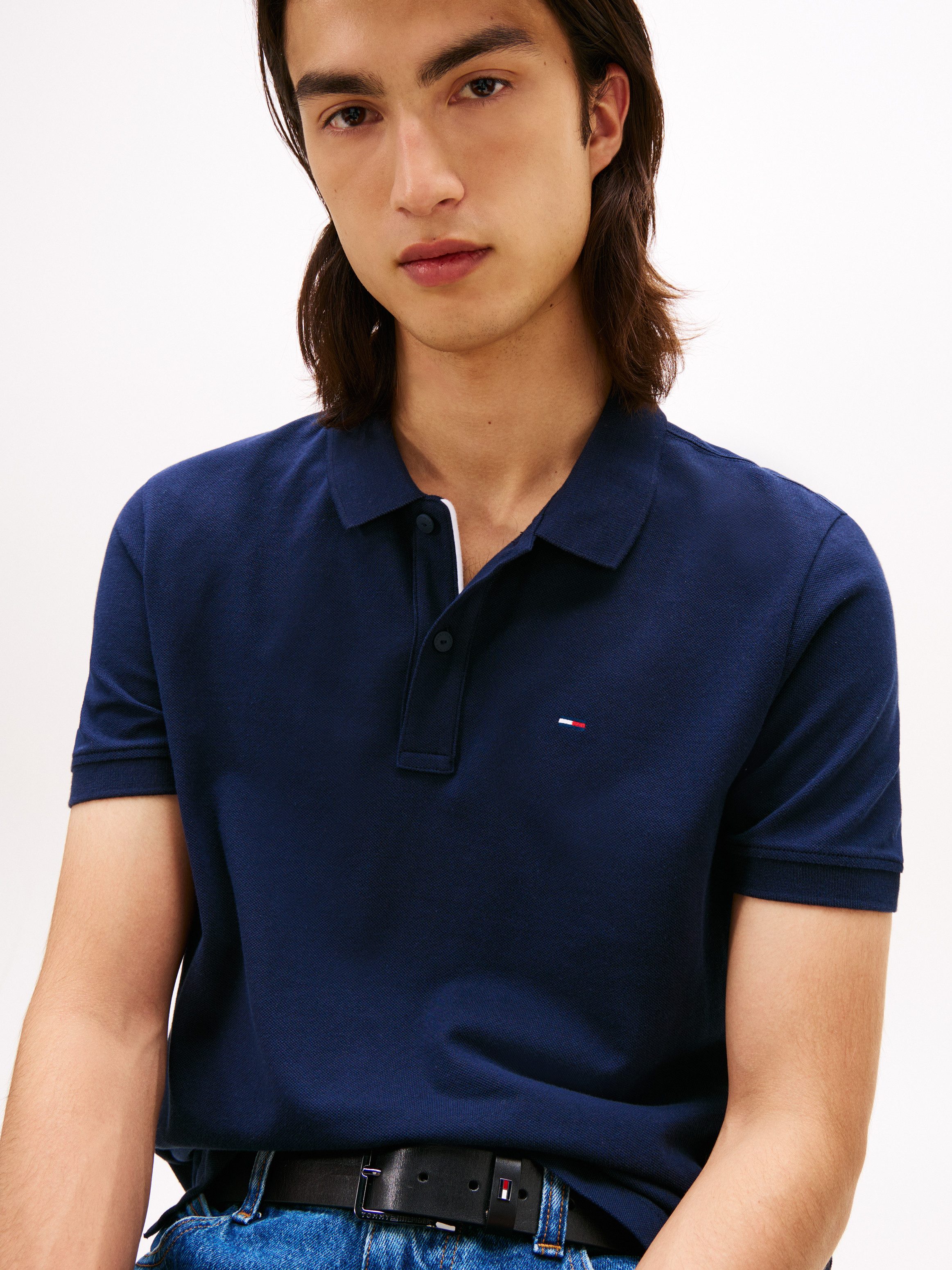 Tommy Jeans Poloshirt TJM SLIM PLACKET POLO EXT günstig online kaufen
