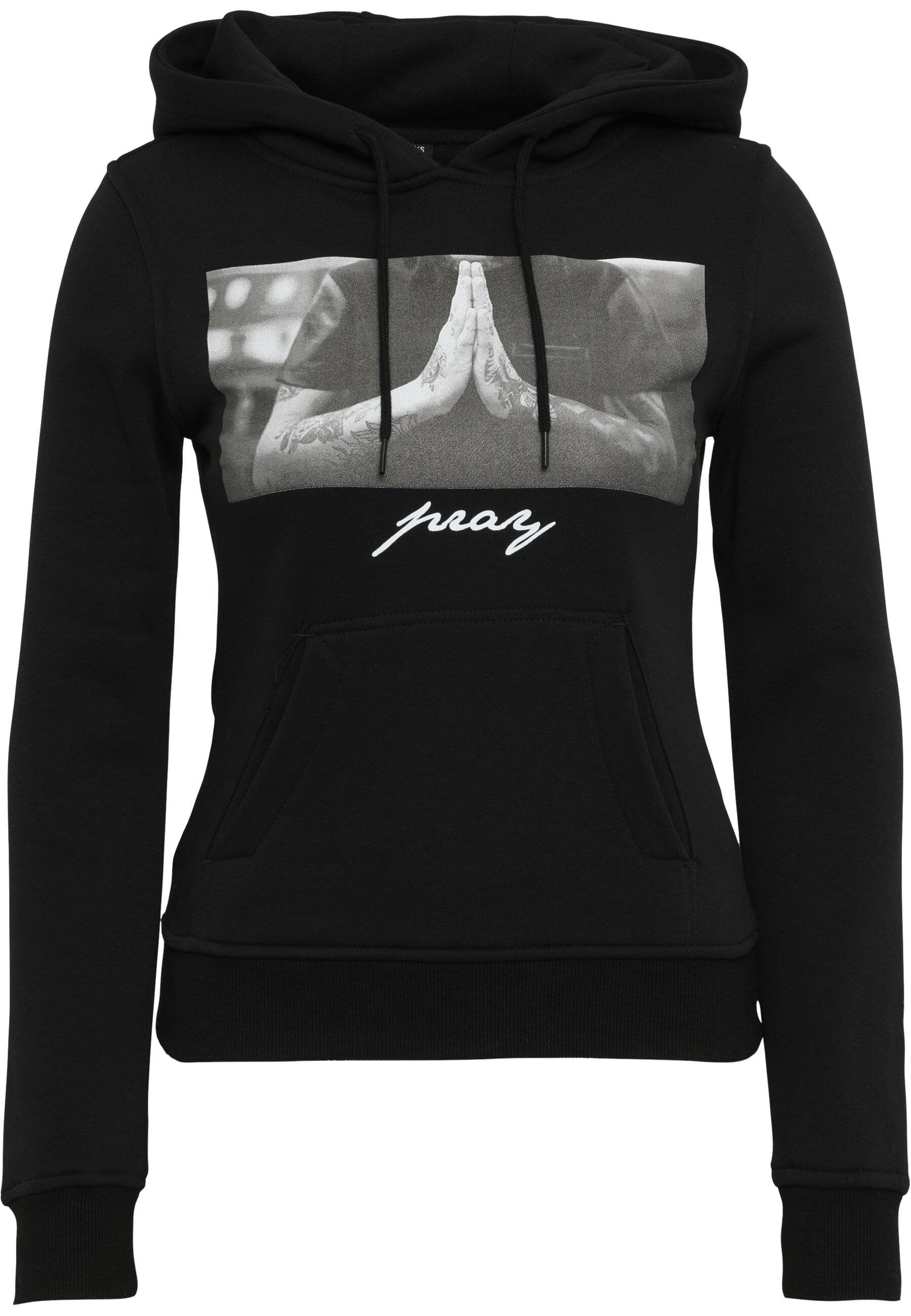 Rundhalspullover MisterTee Damen Ladies Pray Hoody