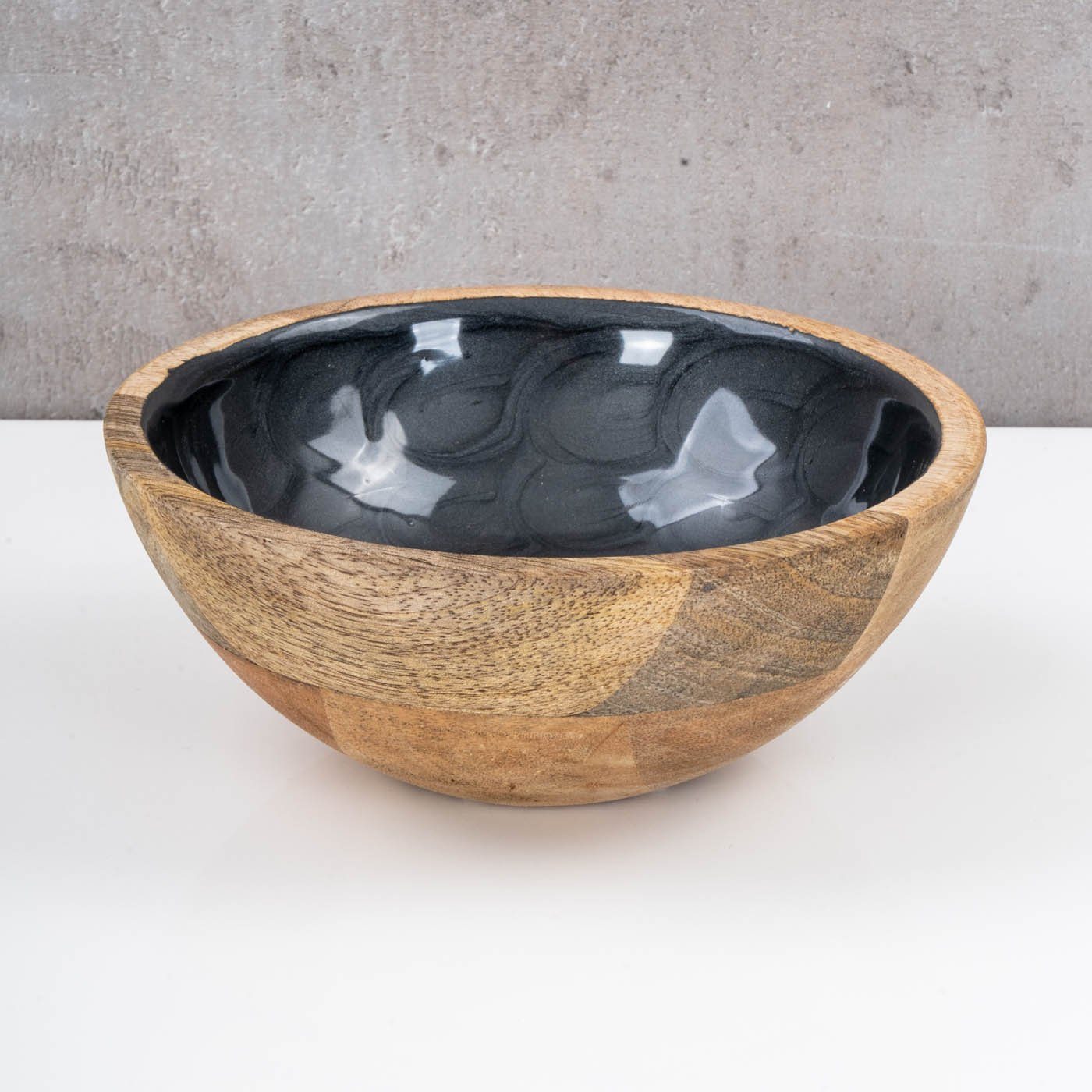 Levandeo® Dekoschale, Schüssel 15cm Mango Holz günstig online kaufen