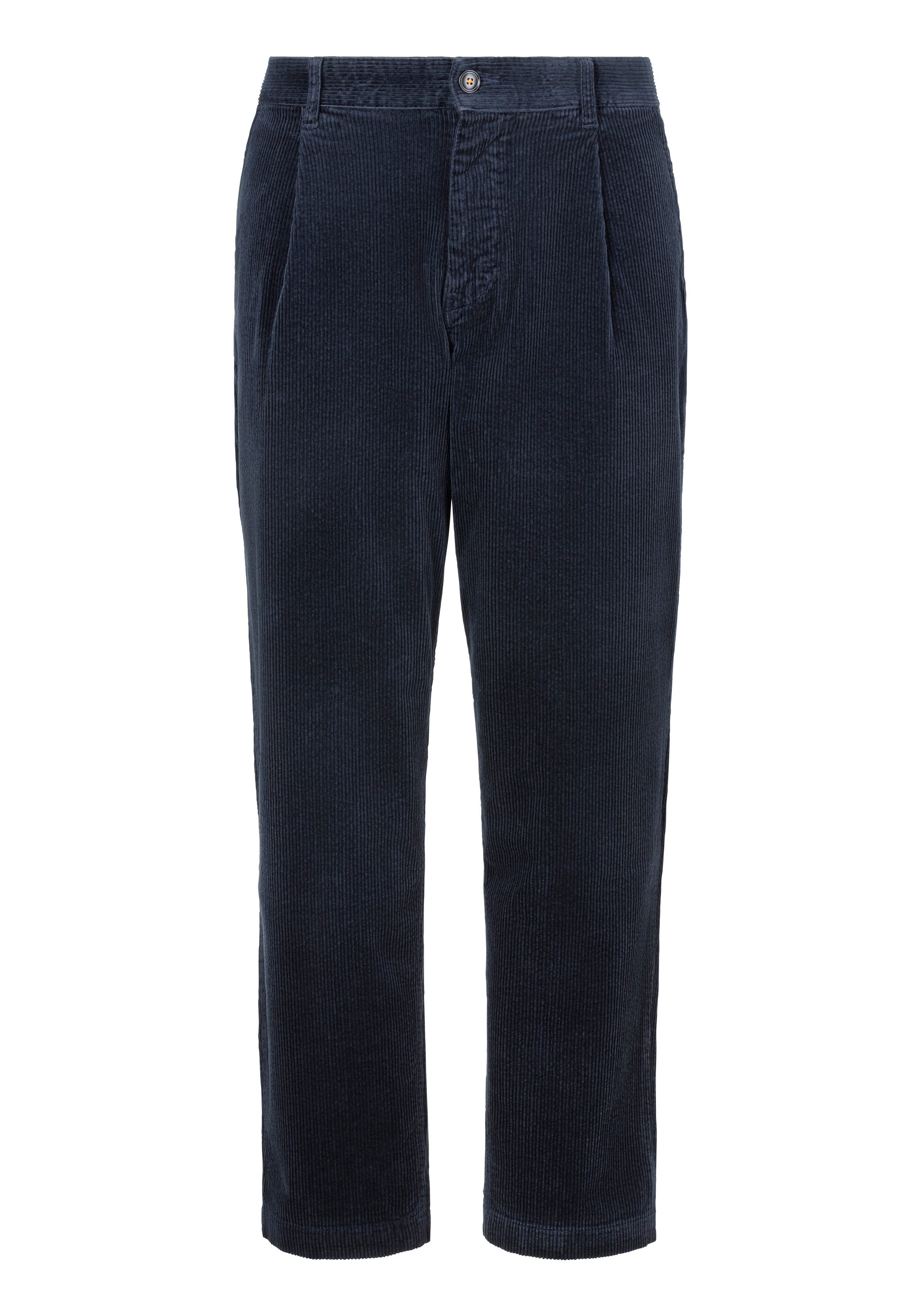 BOSS ORANGE Cordhose Chino-Shyne mit Markenlogo günstig online kaufen