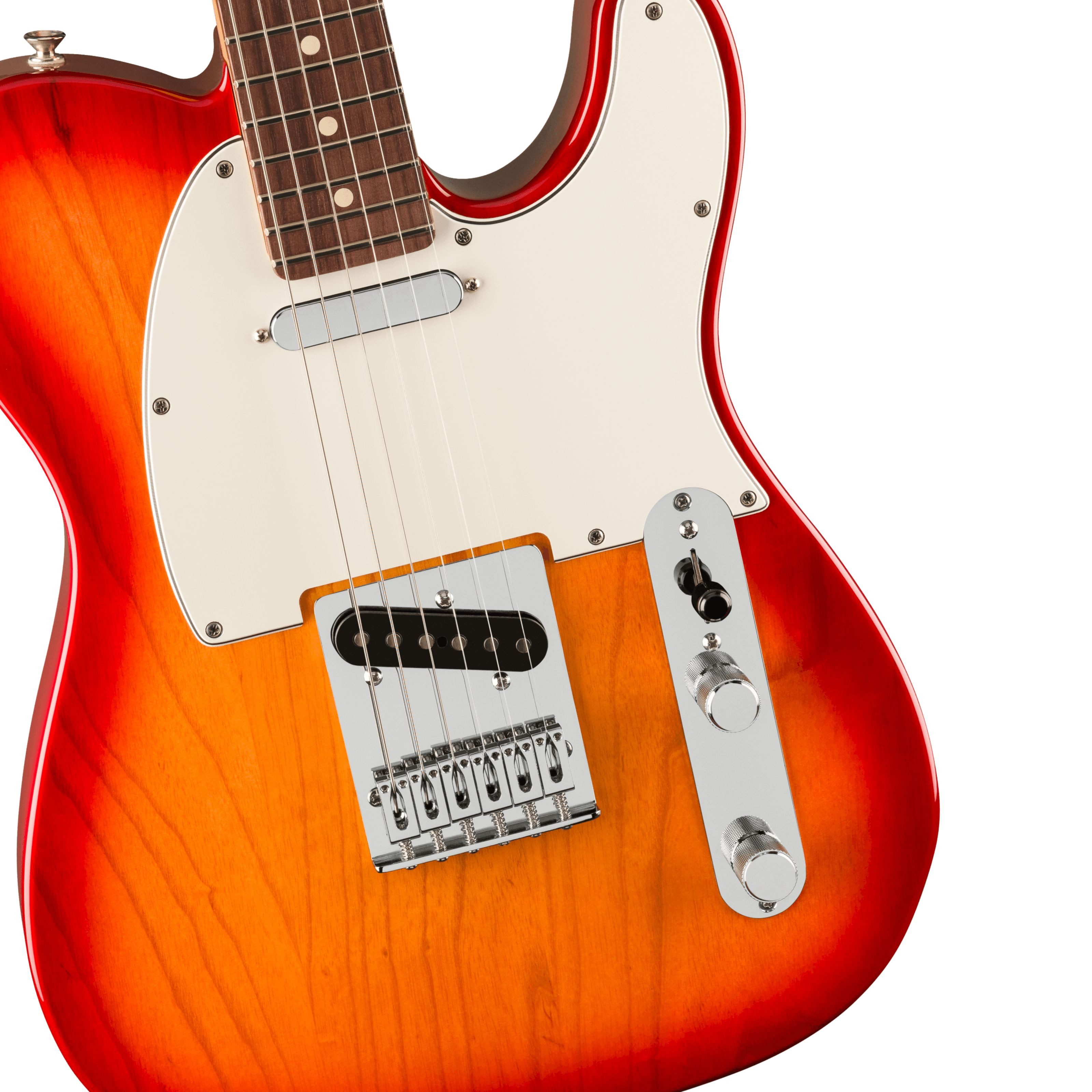 Fender E-Gitarre, E-Gitarren, T-Modelle, Player II Telecaster RW Aged Cherry Burst - E-Gitarre