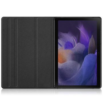 Wigento Tablet-Hülle Für Samsung Galaxy Tab A8 2021 10.5 Zoll 360 Grad Rotation Tablet Tasche Hülle Case Cover Etui Schutz Motiv 2 Neu
